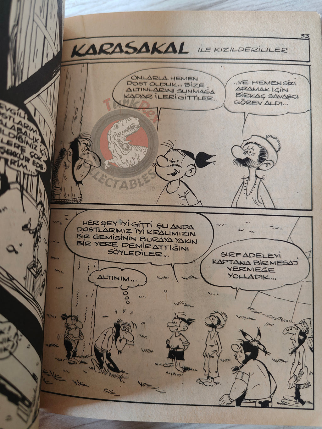 Lucky Luke #8 Contre Joss Jamon 1972 Turkish Comic Turkey Le Vieux Nick Boule et Bill