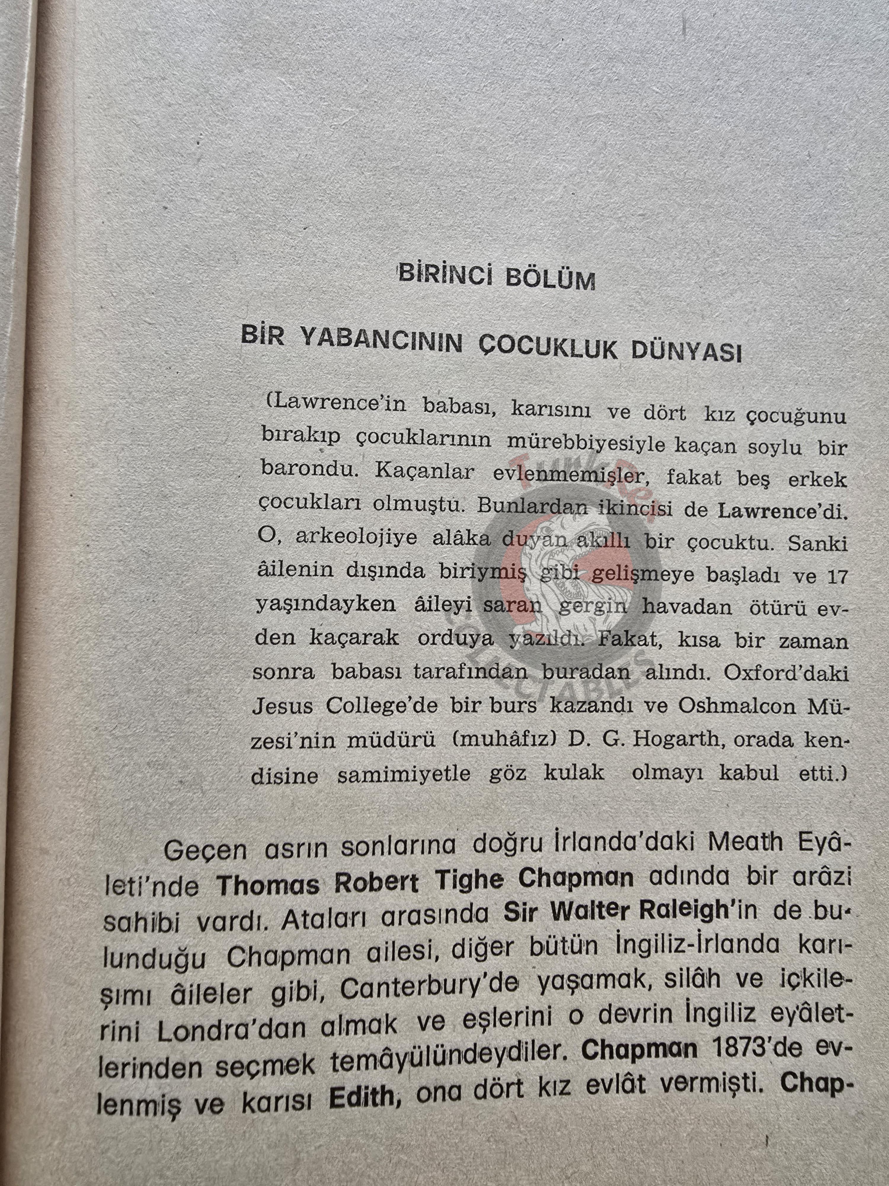 Phillip Knightley & Colin Simpson – The Secret Lives of Lawrence of Arabia 1975 1st Turkish Book Turkey