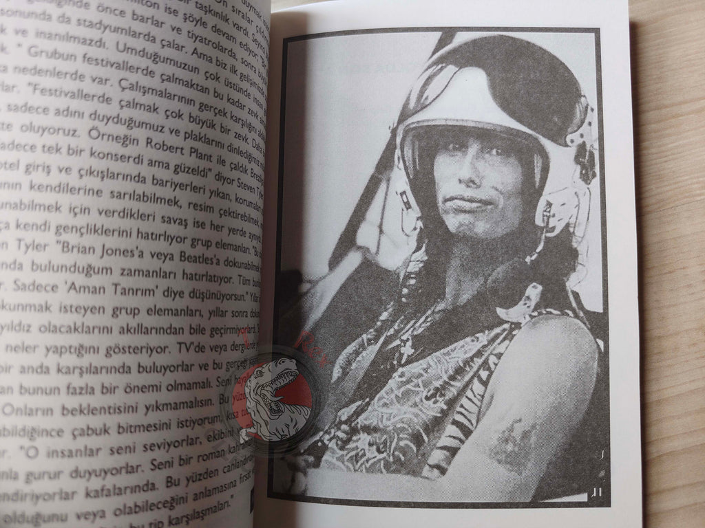 Aerosmith Biography Book 1995 1st by Turkish Writer Book Turkey