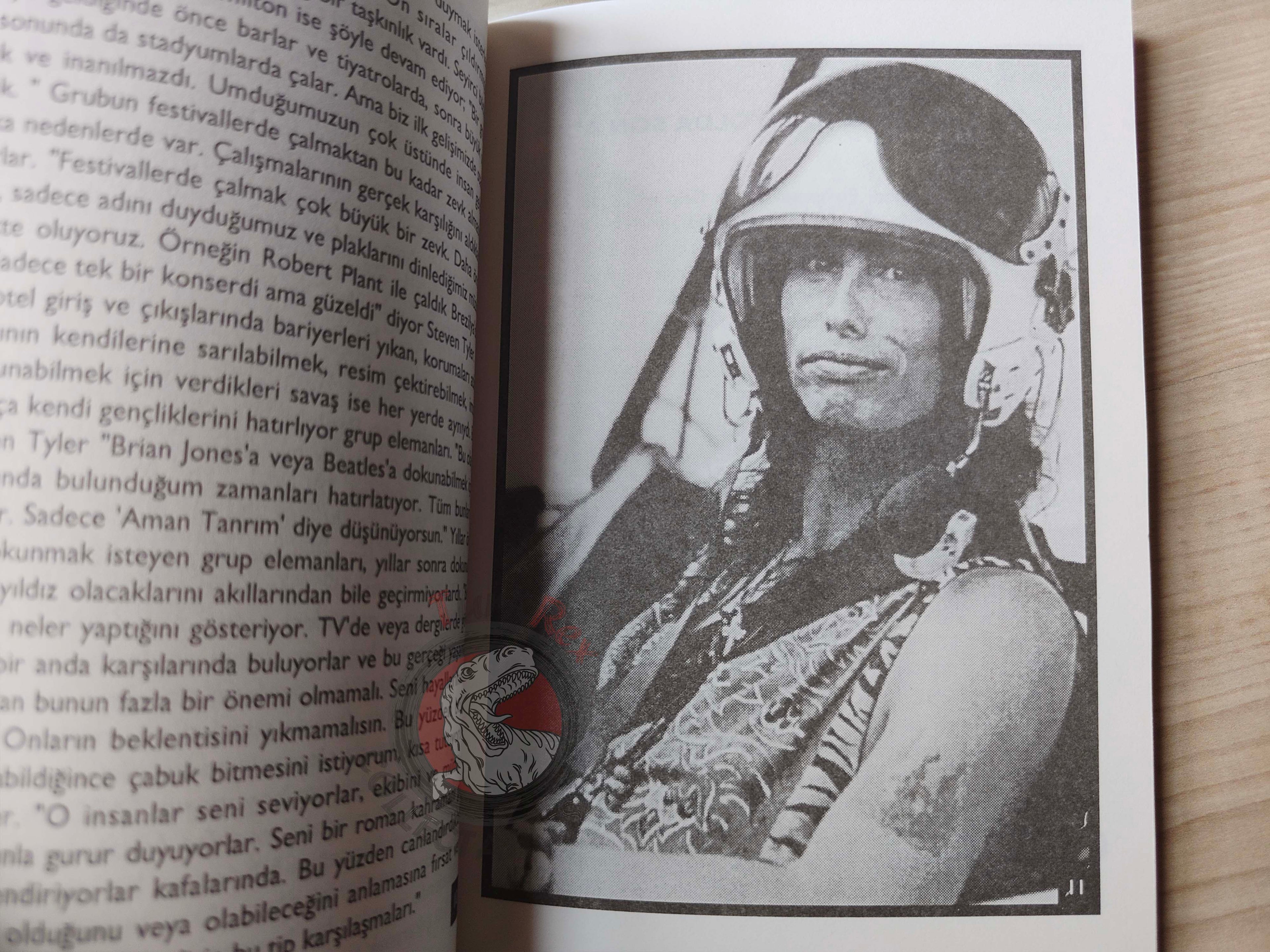 Aerosmith Biography Book 1995 1st by Turkish Writer Book Turkey