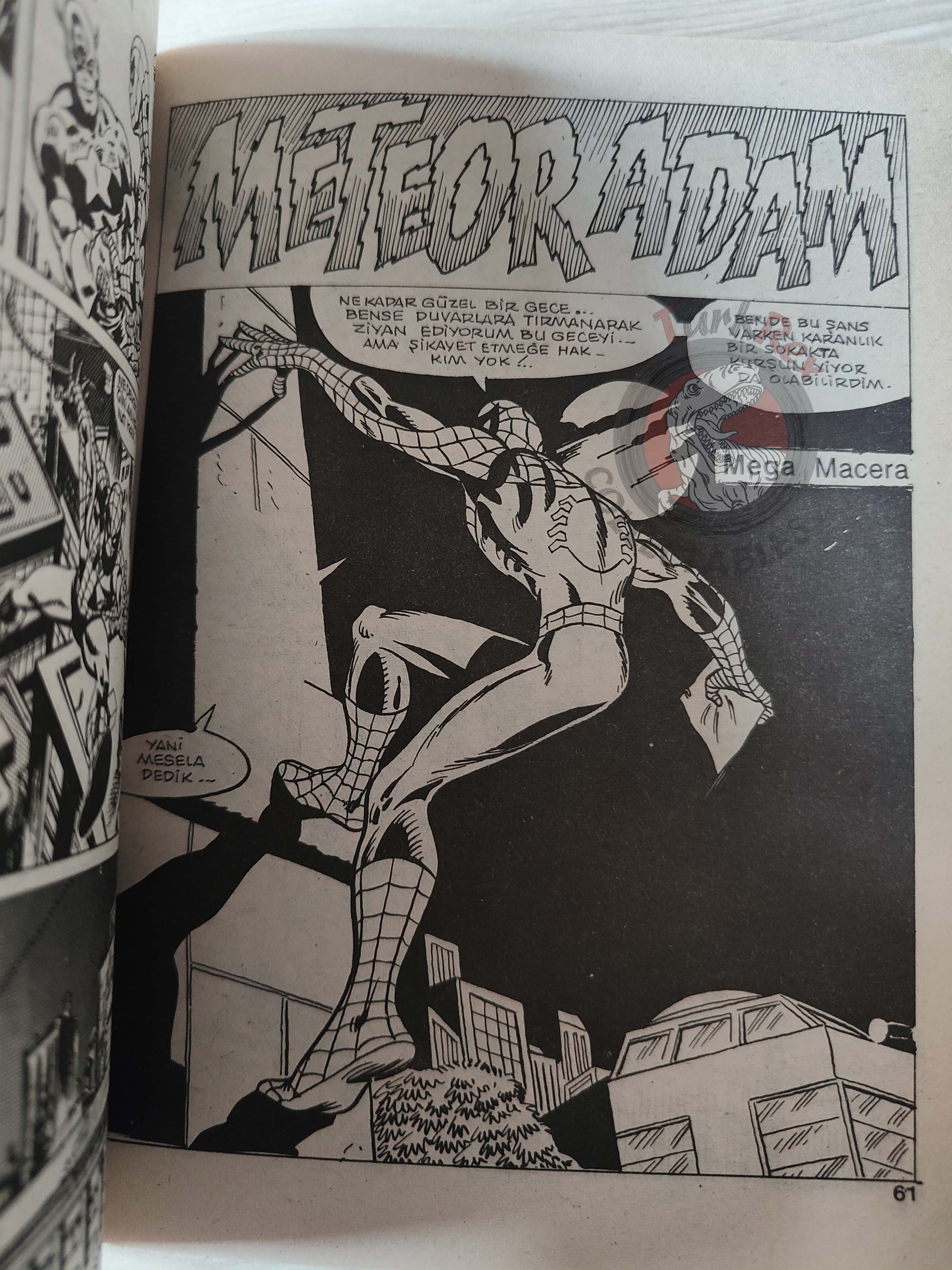 Spider-Man #164 1994 Turkish Comic Turkey Web Of #90 Spectacular #41 Hulk #369 Marvel Team Up #128