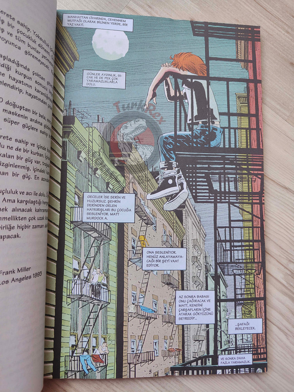 Daredevil: The Man Without Fear #1–5 Turkish Comic Turkey