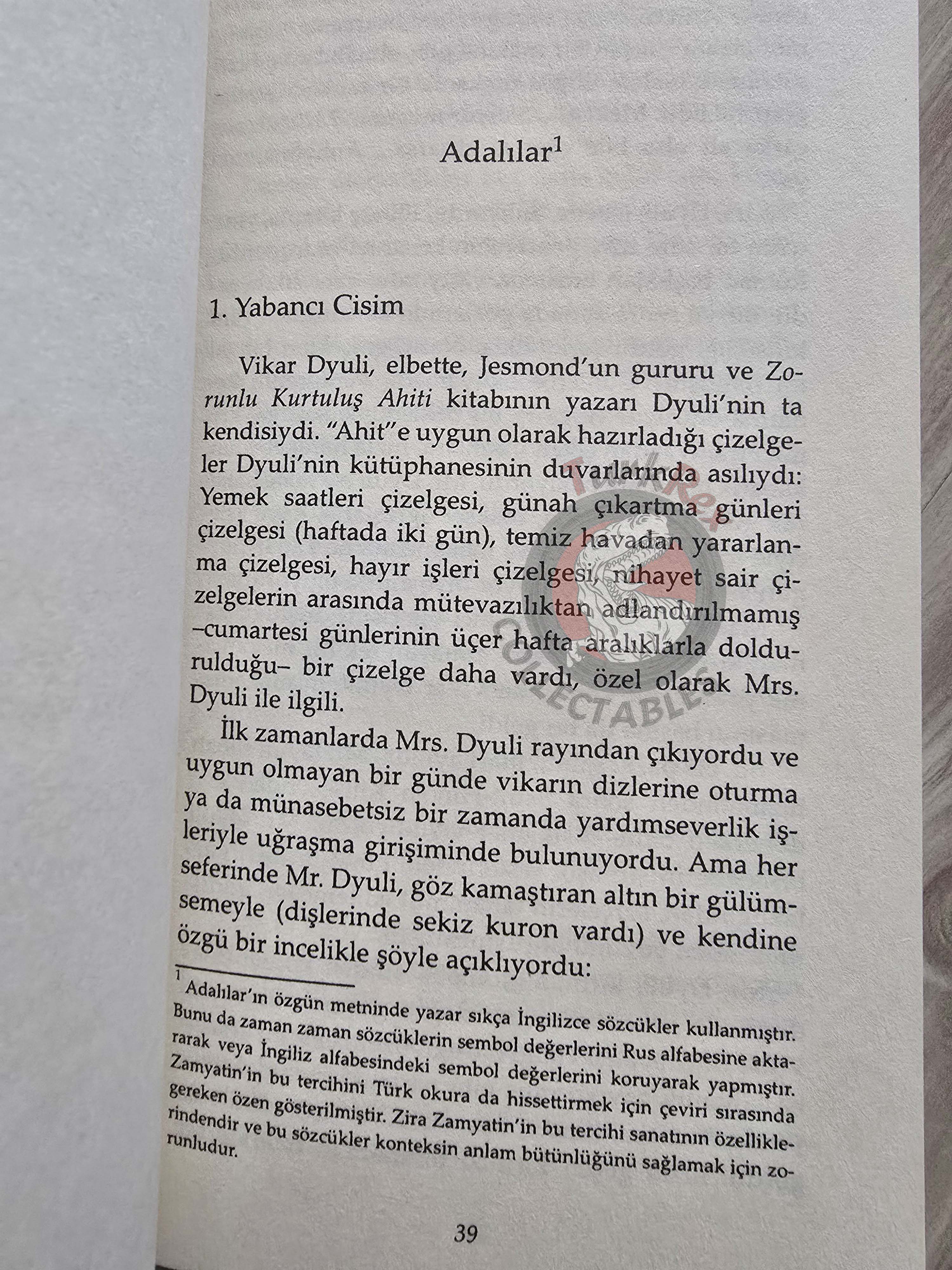 Yevgeni Zamyatin – The Islanders and Other Stories 2010 Turkish Book Turkey