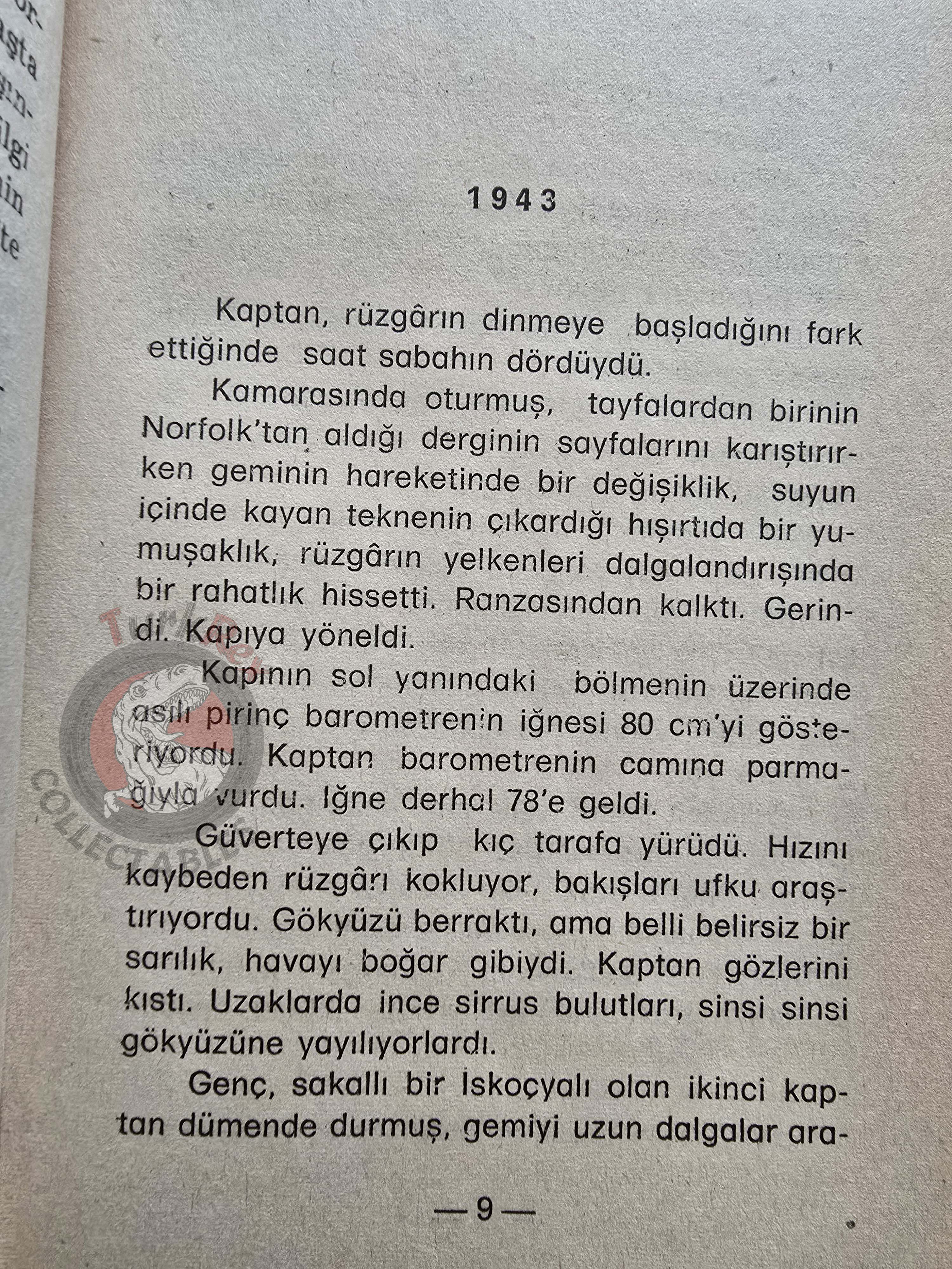 Peter Benchley  – The Deep 1976 1st Turkish Book Turkey