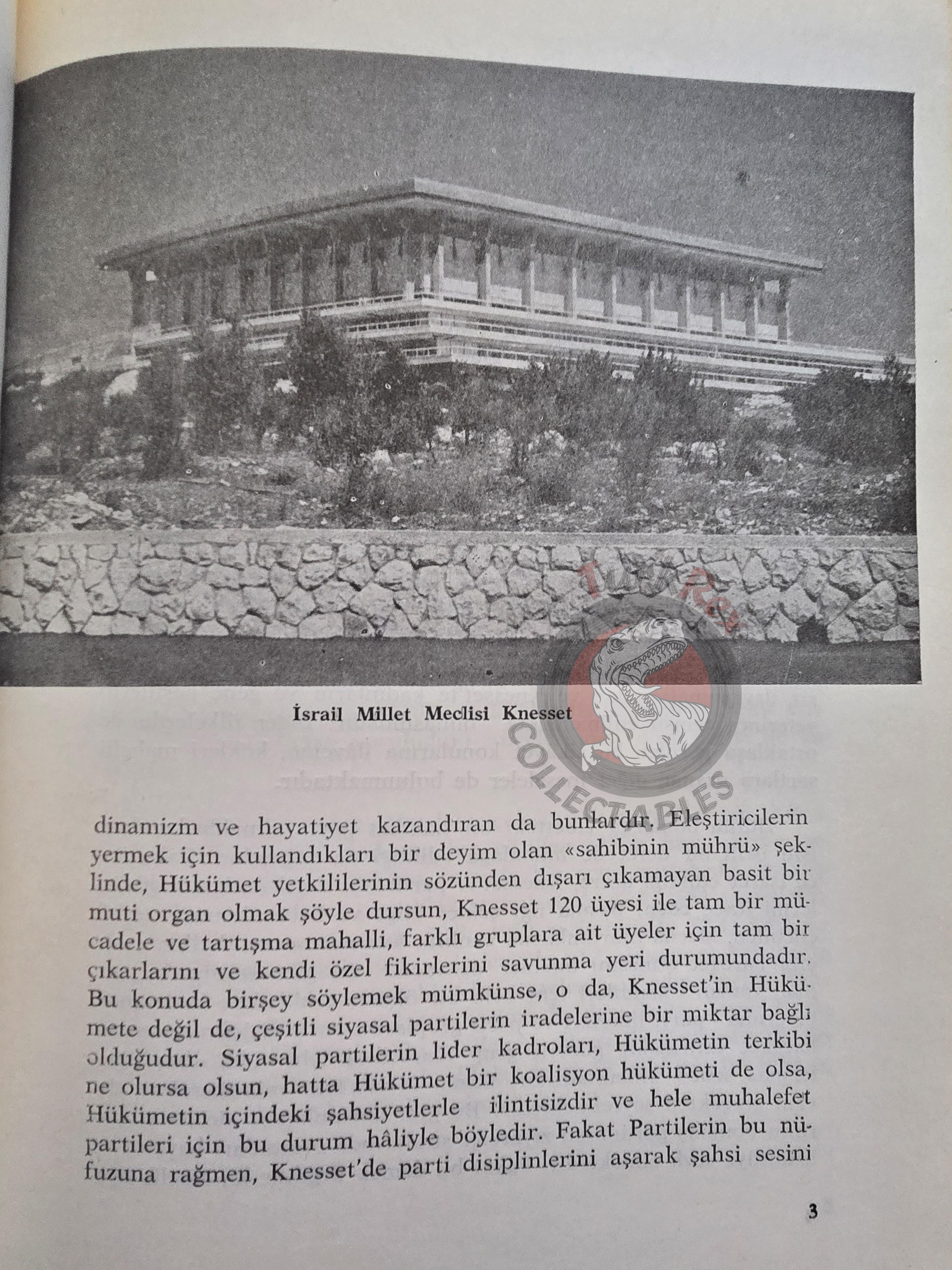 Israel 22th Anniversary 1970 Israeli Embassy Propaganda Turkish Book Turkey Middle East