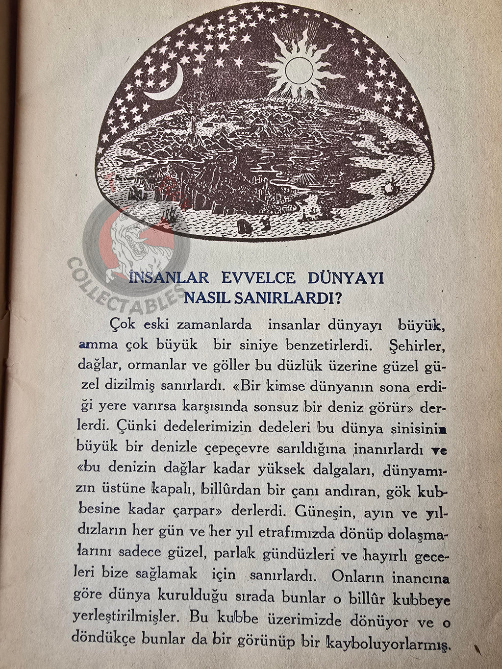 Sky and Stars 1945 1st Turkish Book Turkey