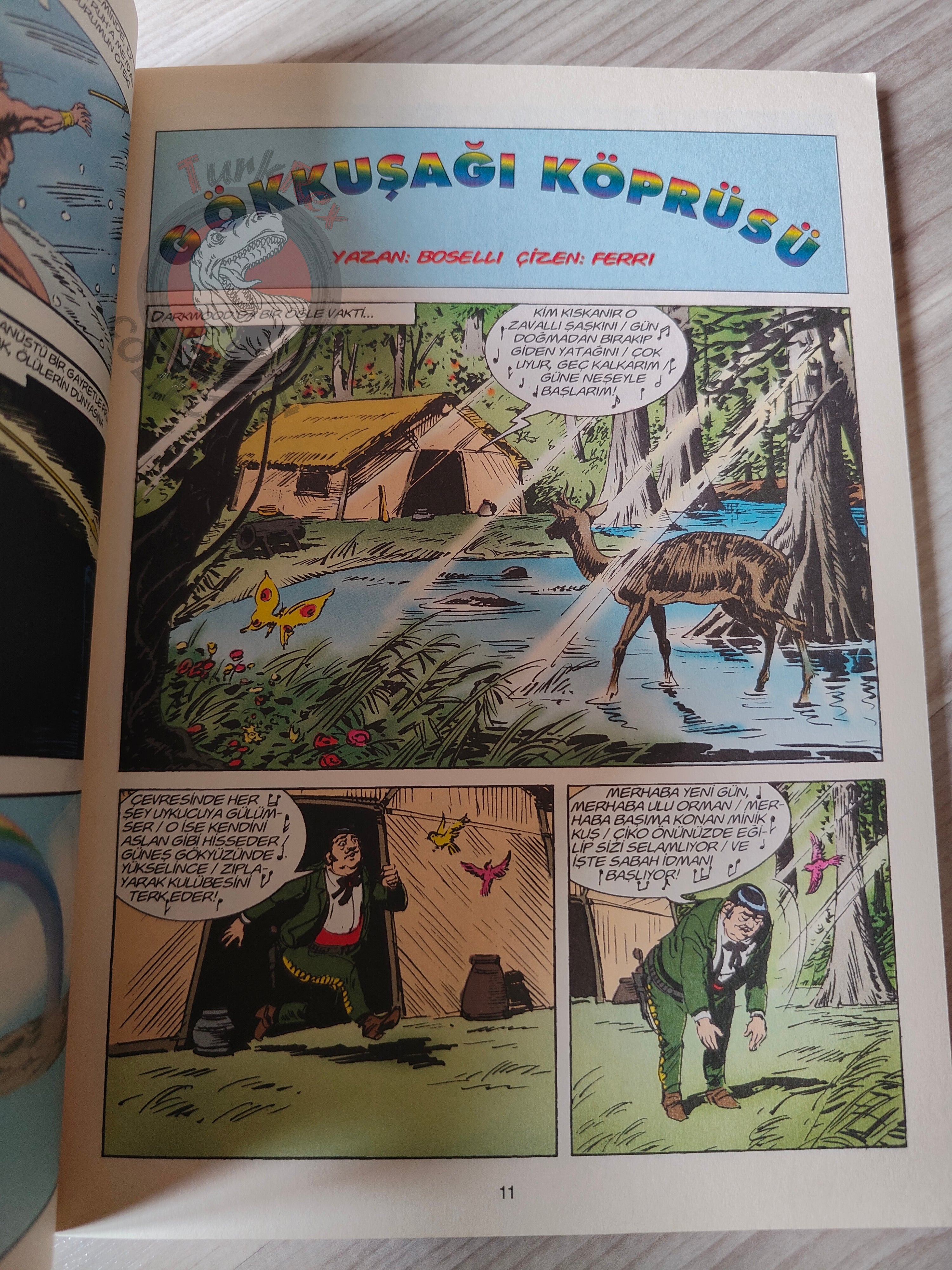 Zagor #12 2003  Il Ponte dell’Arcobaleno Turkish Comic Turkey #400