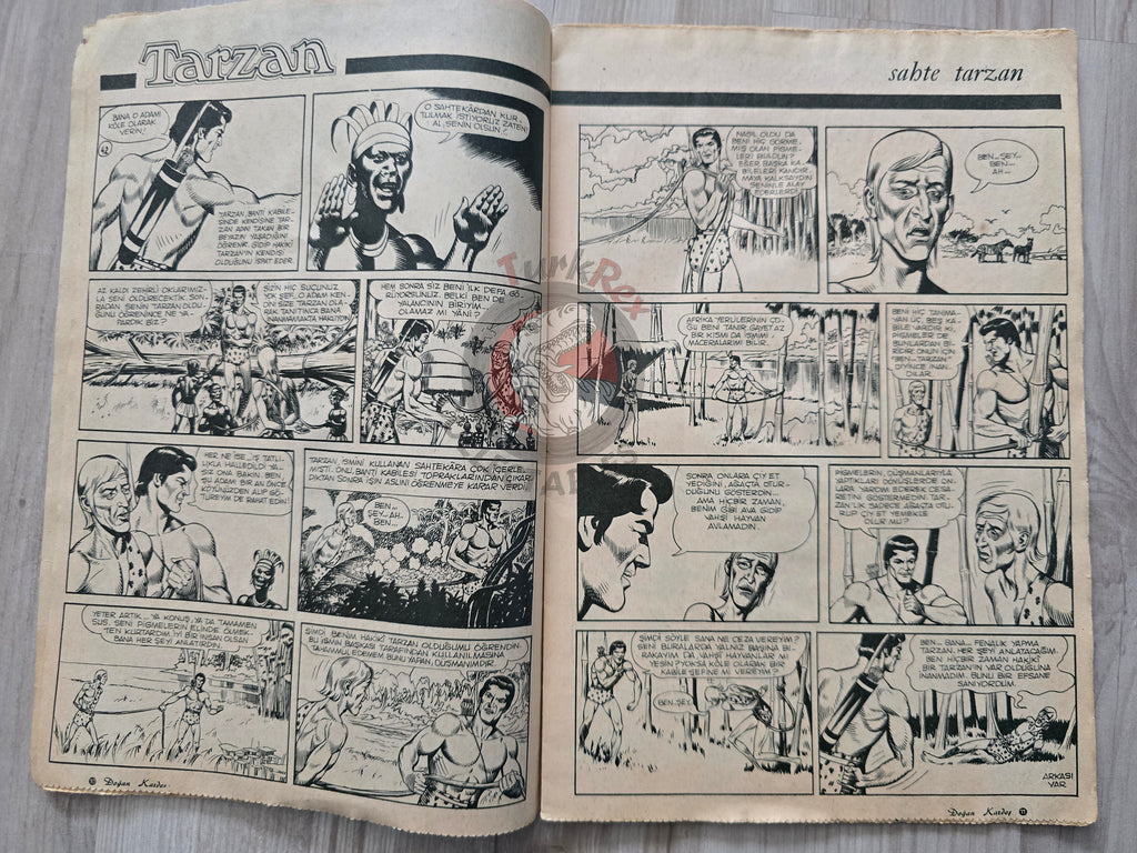Doğan Kardeş 1971 Magazine #34 Turkish Comic Turkey William Tell Alice In Wonderland