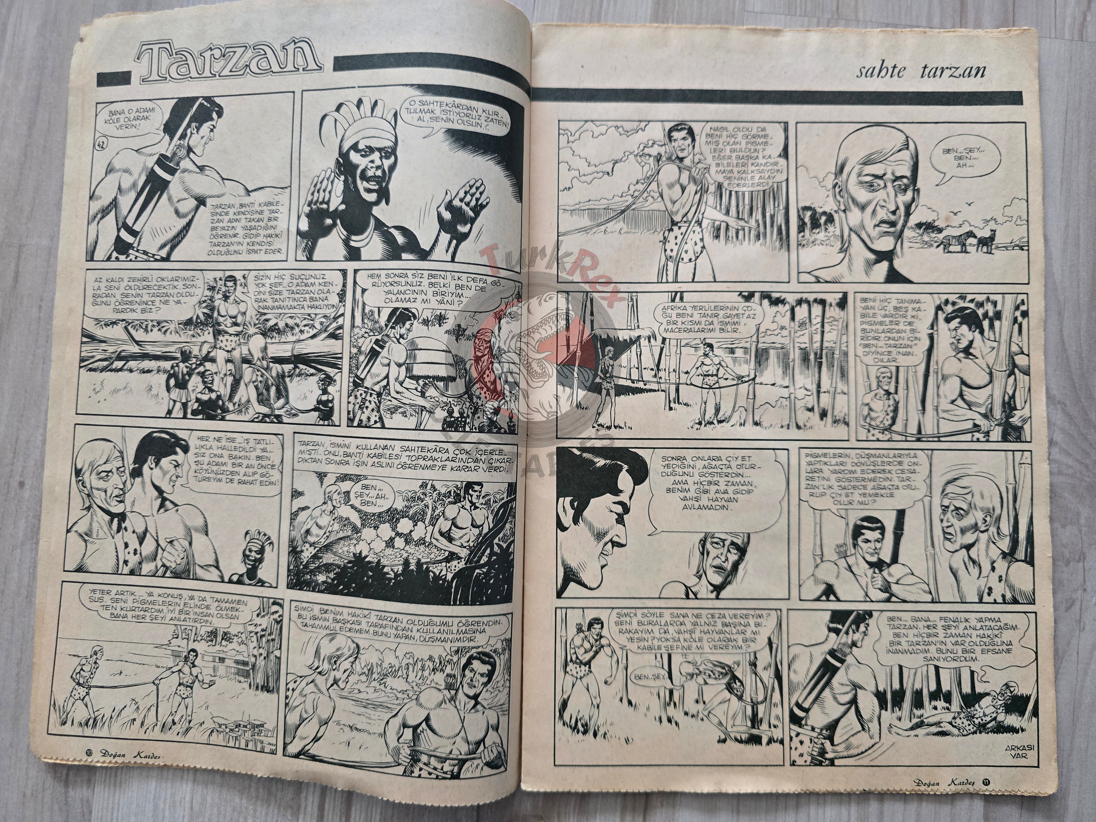 Doğan Kardeş 1971 Magazine #34 Turkish Comic Turkey William Tell Alice In Wonderland