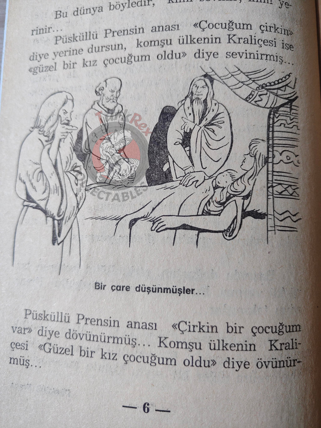 Grimm Brothers – The Frog Prince 1975 Turkish Book Turkey Illustrated