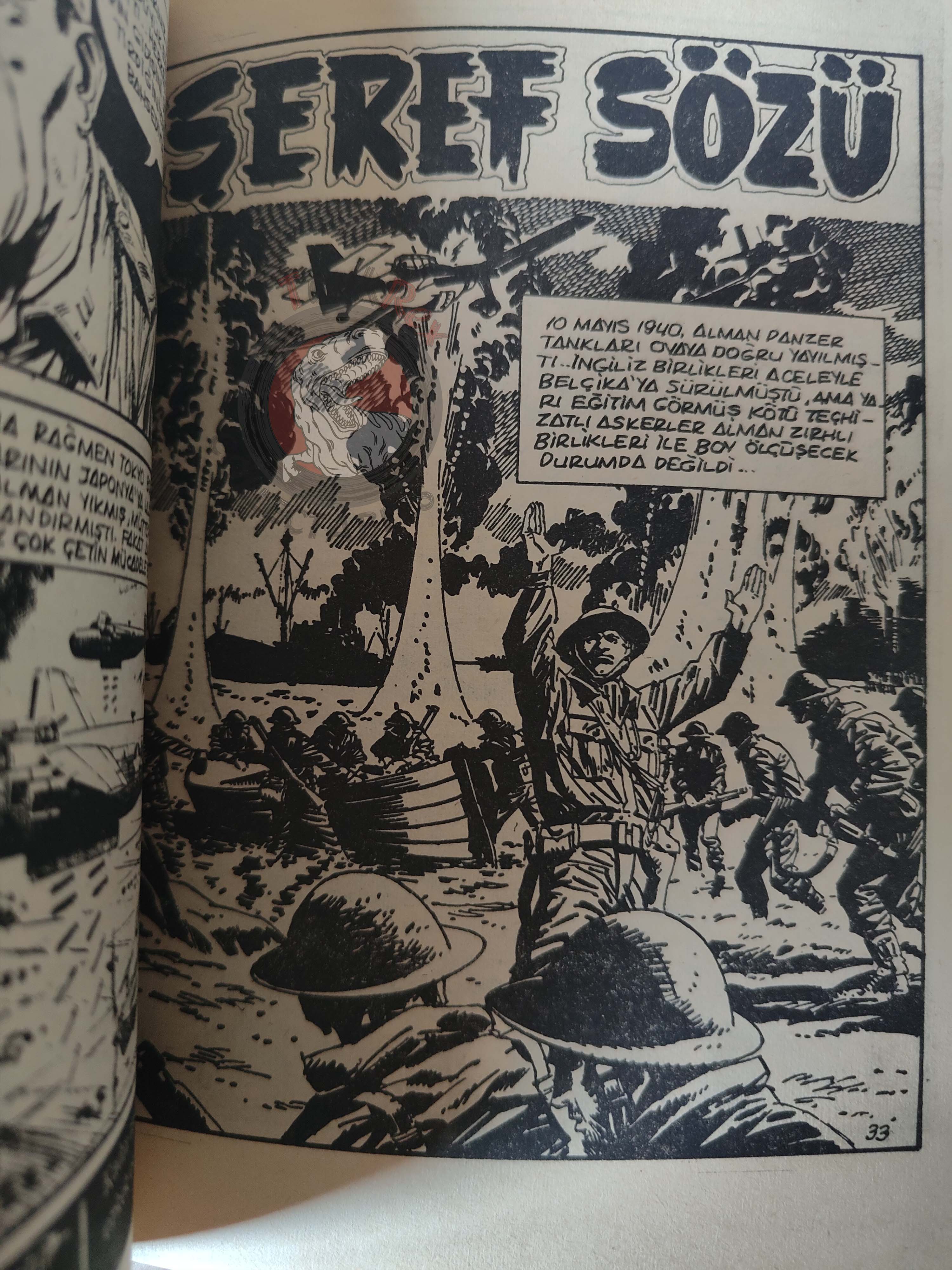 War Picture Library #6 1981 Turkish Comic Turkey WW2 stories