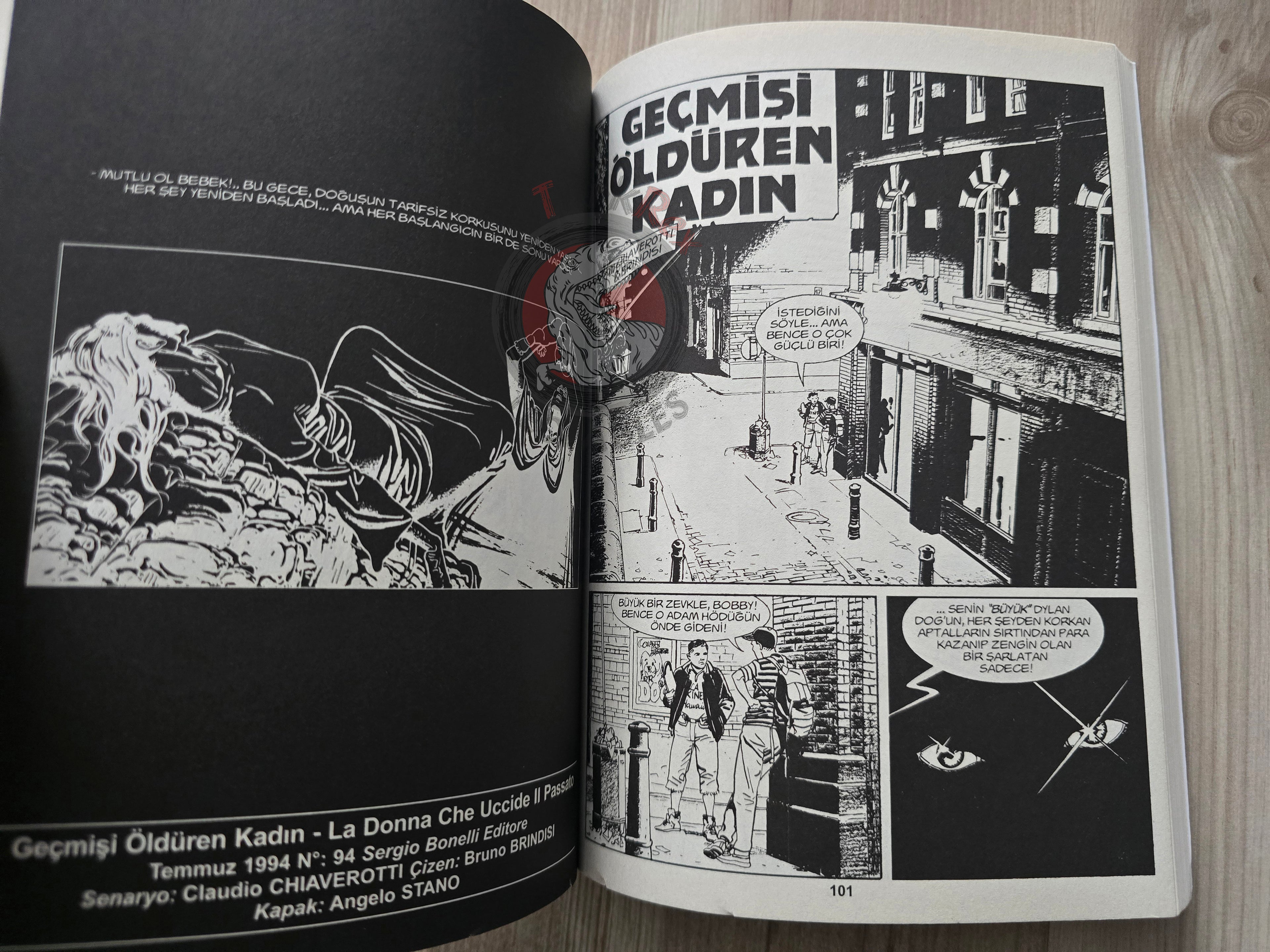 Dylan Dog #38 2013 Turkish Comic Turkey Presenze #93 #94