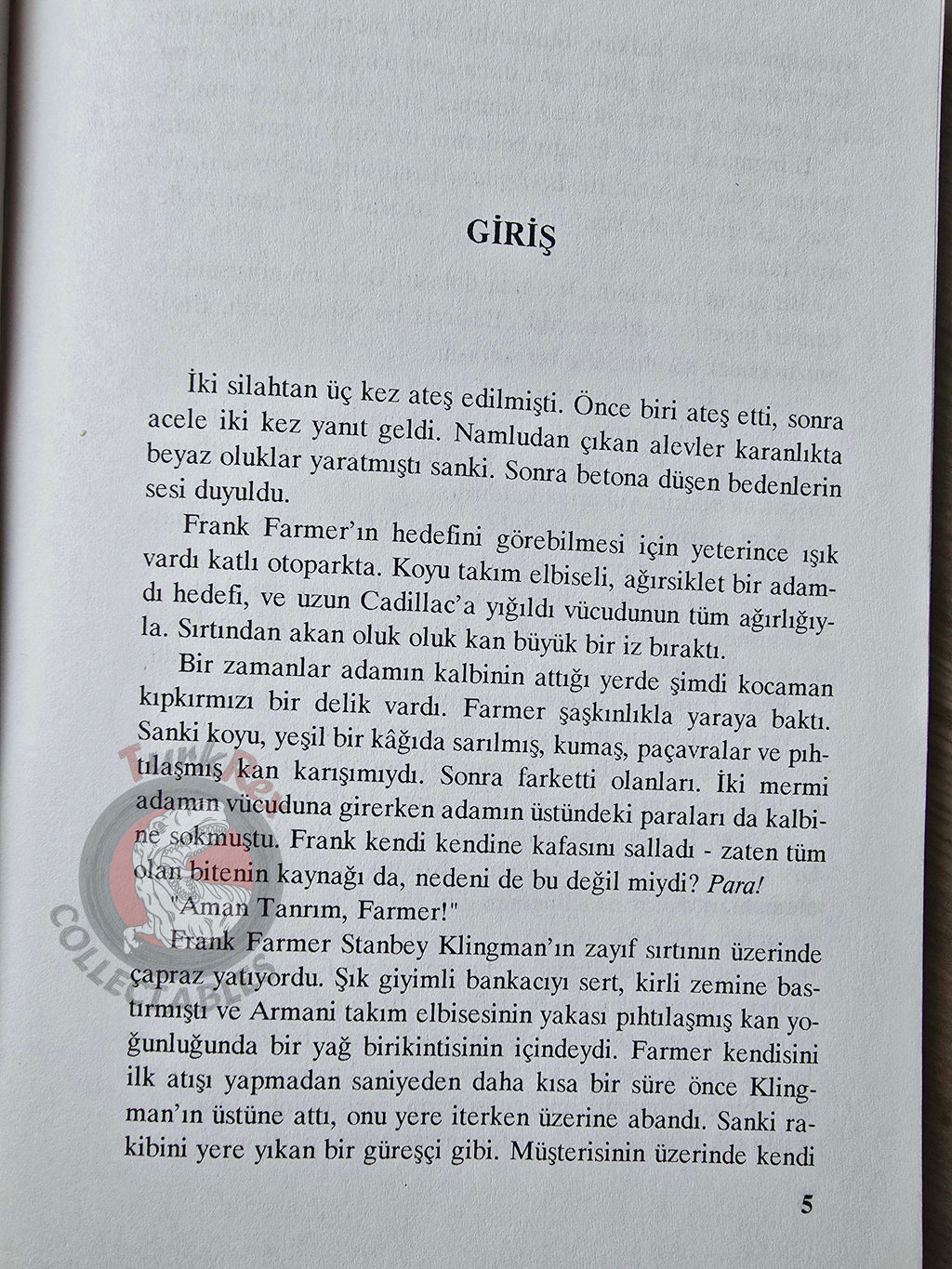 Robert Tine – Bodyguard 1994 1st Turkish Book Turkey