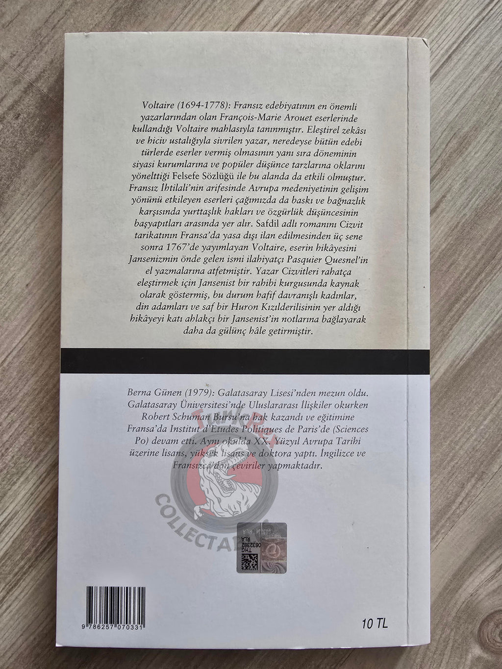 Voltaire – The Ingenu 2020 Turkish Book Turkey