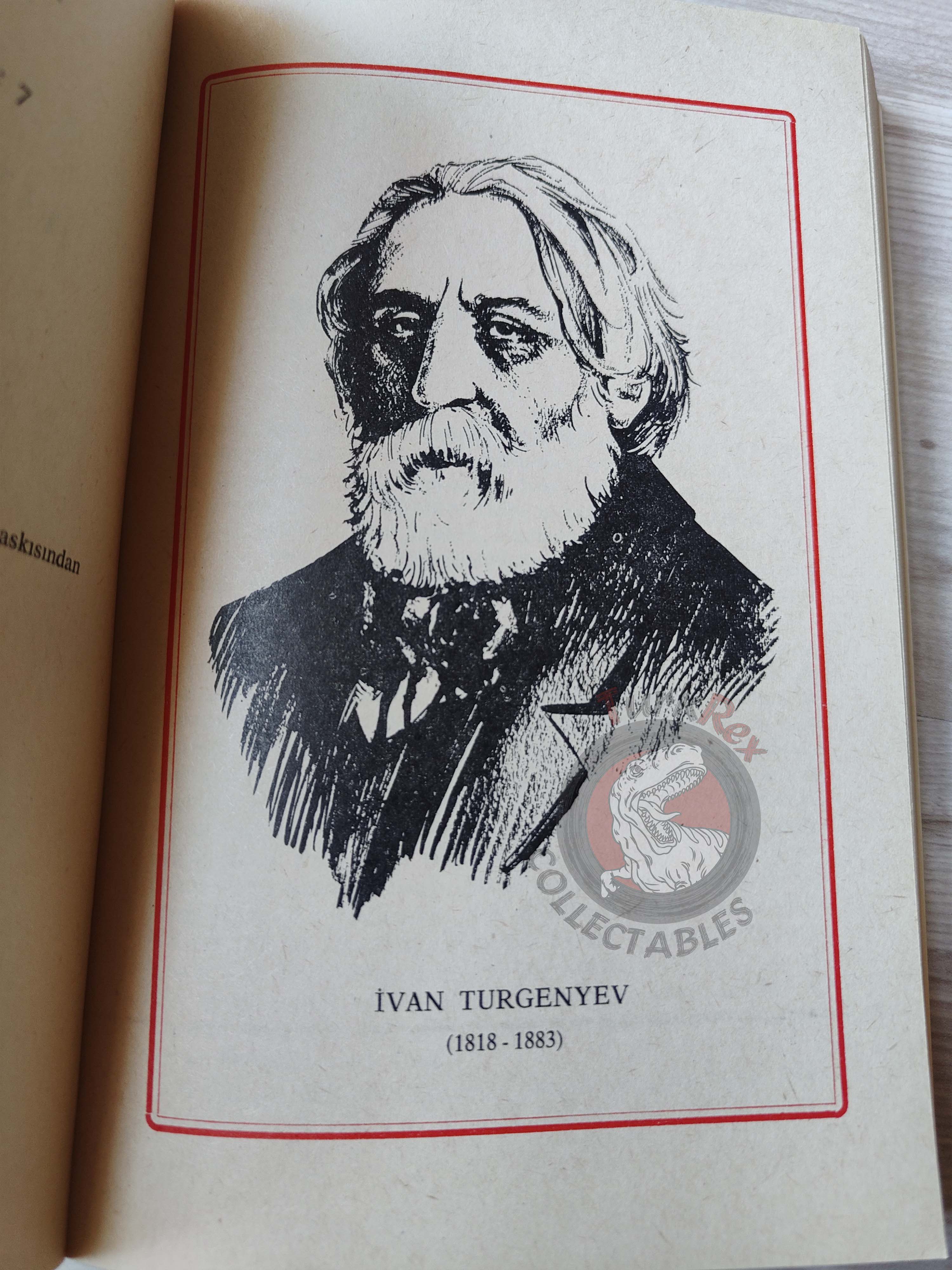 Ivan Turgenev – Smoke 1972 Turkish Book Turkey