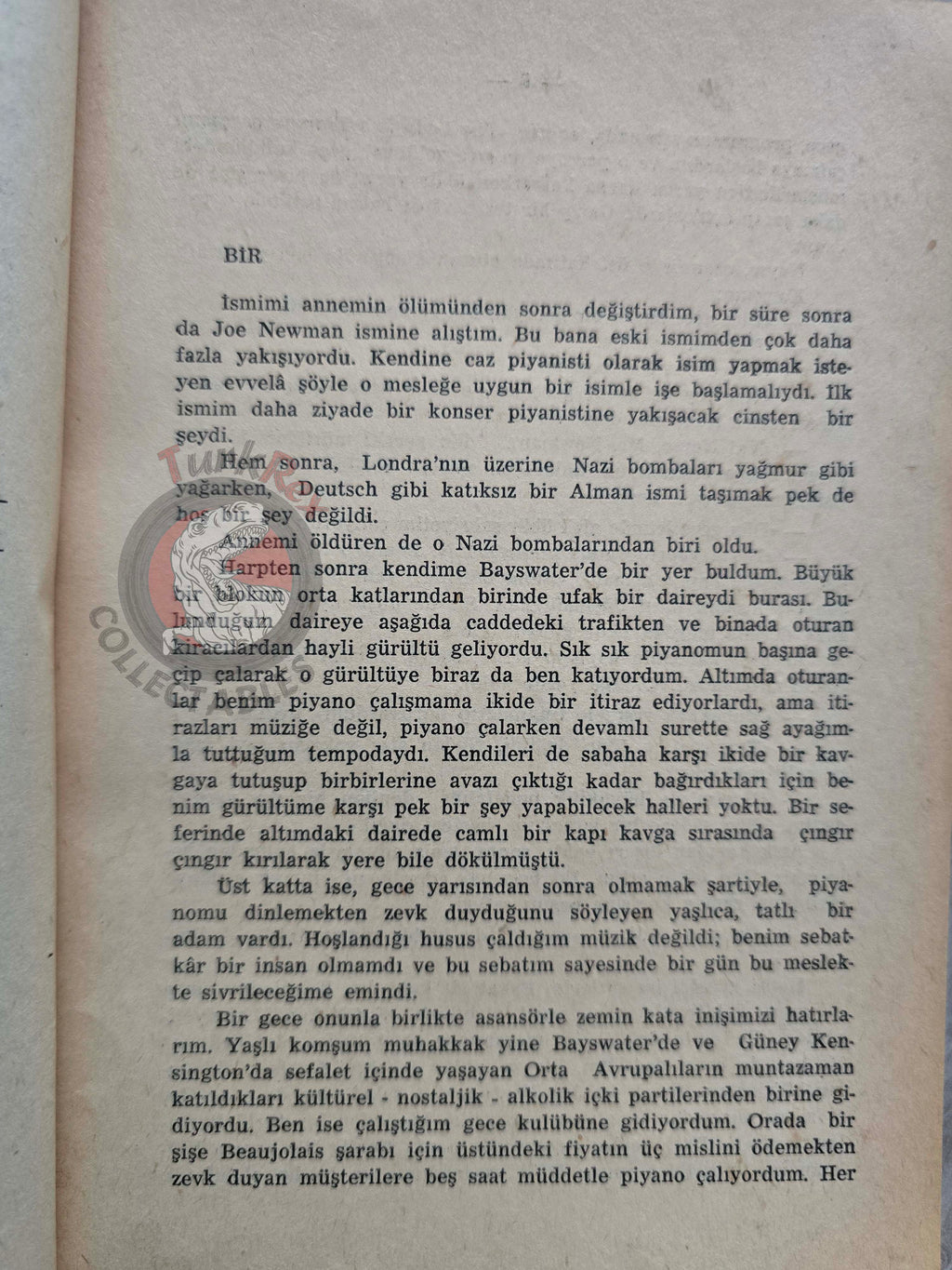 John Burke – The Man Who Finally Died 1967 1st Turkish Book Turkey