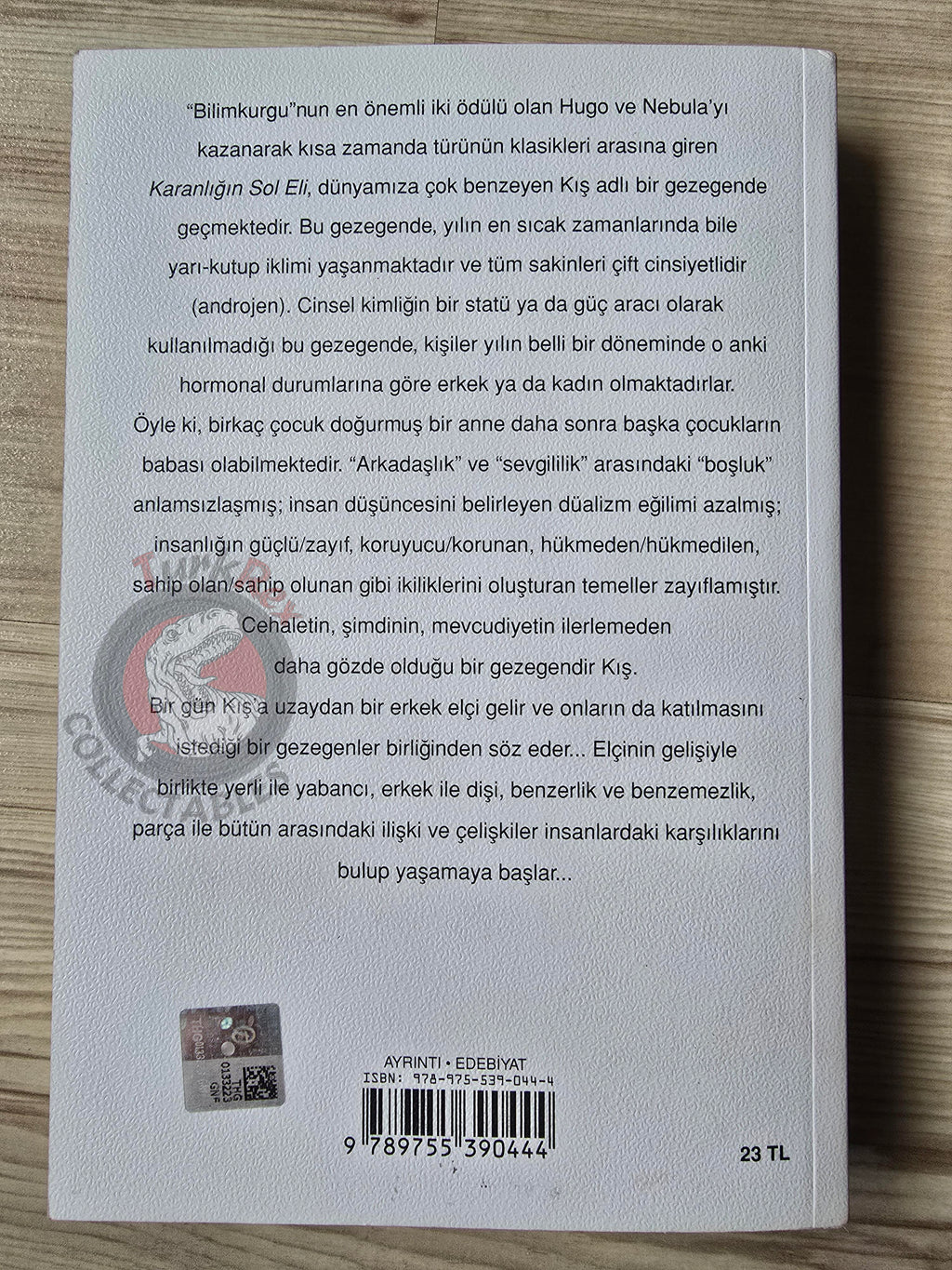 Ursula K. Le Guin – The Left Hand of Darkness 2017 Turkish Book Turkey