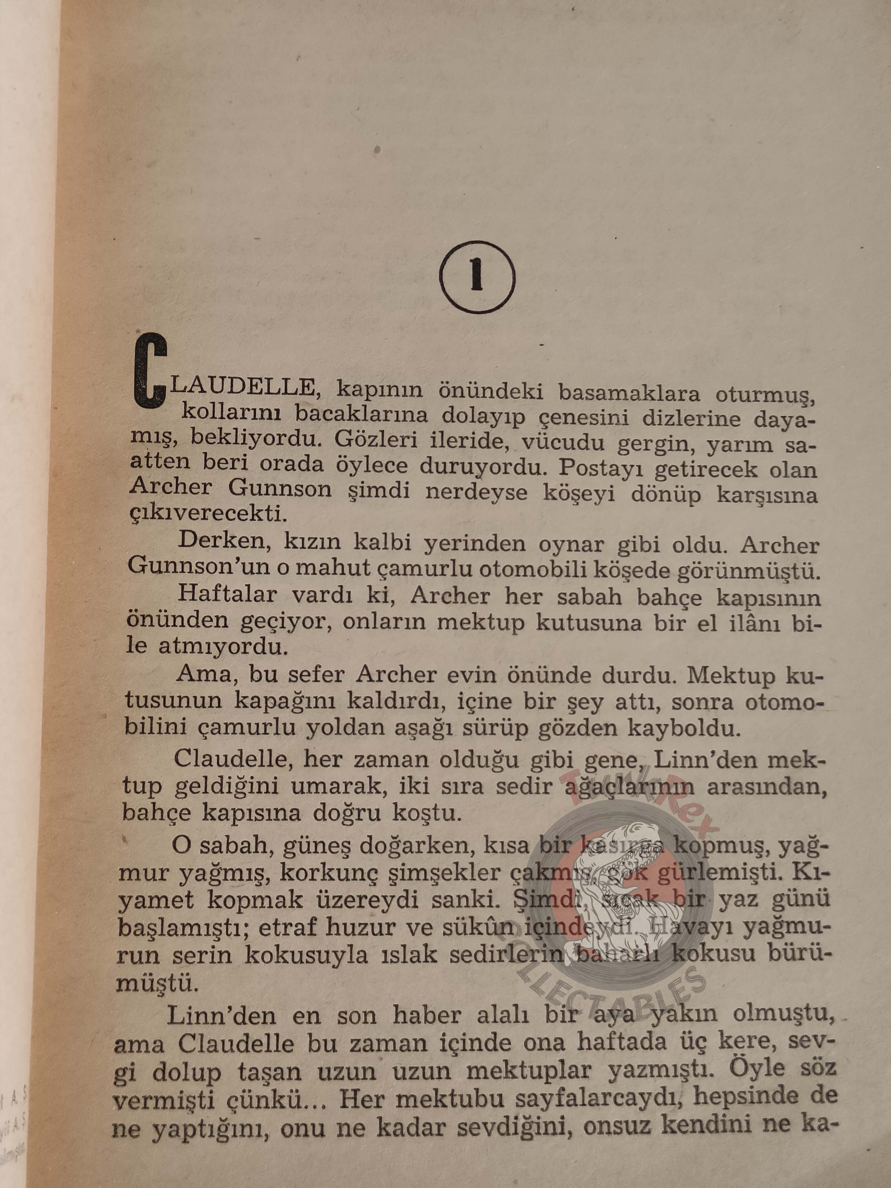 Erskine Caldwell – Claudelle Inglish 1964 1st Turkish Book Turkey