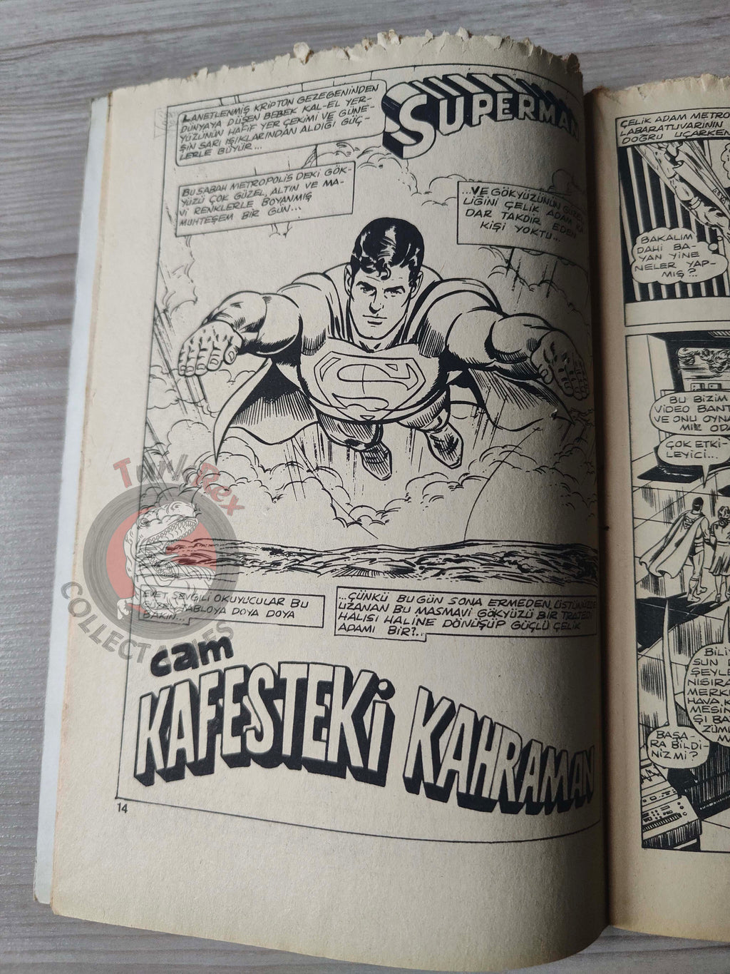 Superman #25 1980 Turkish Comic Turkey #336 #342 #343