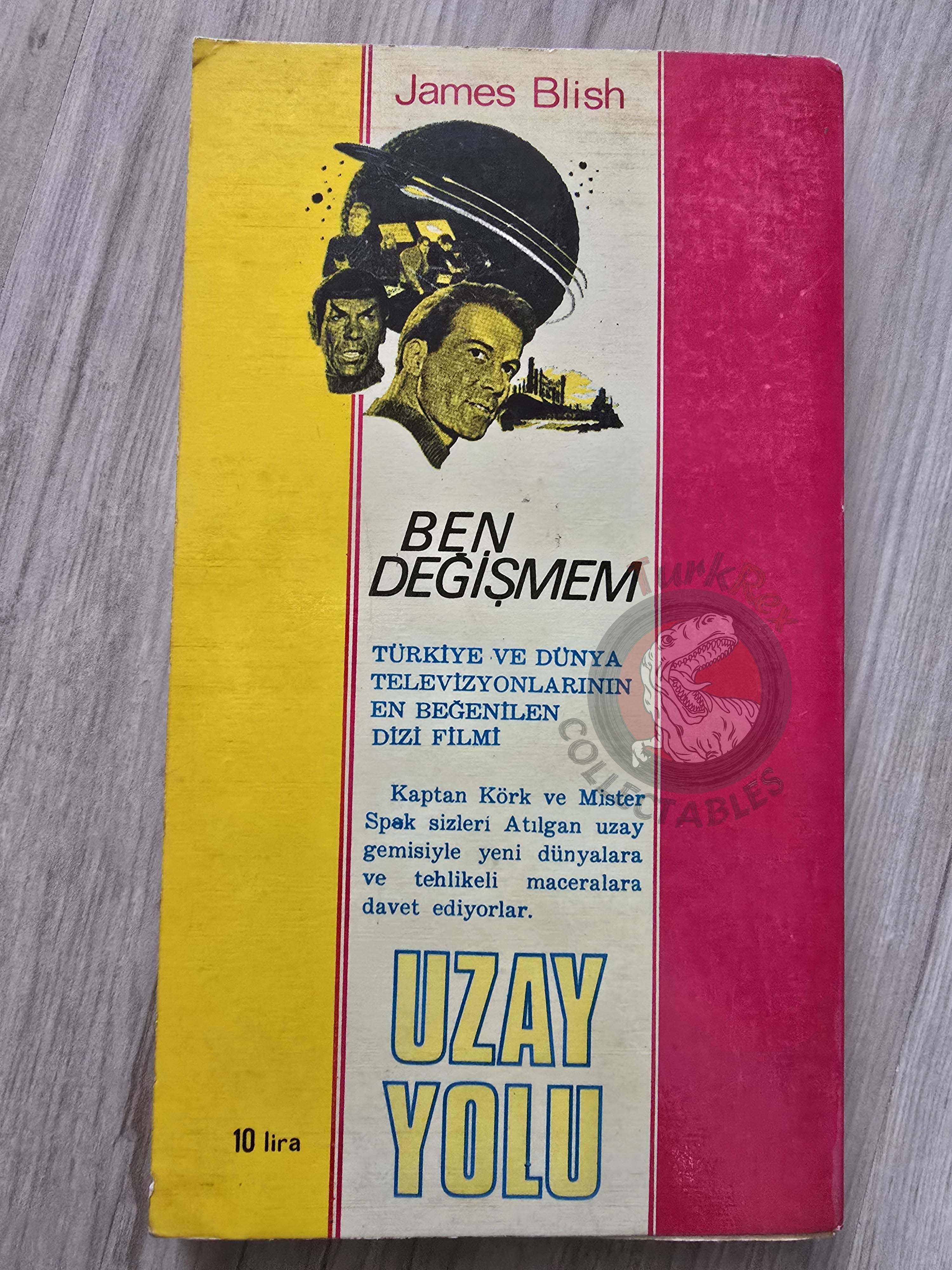 Star Trek 7 – James Blish 1973 1st Turkish Book Turkey
