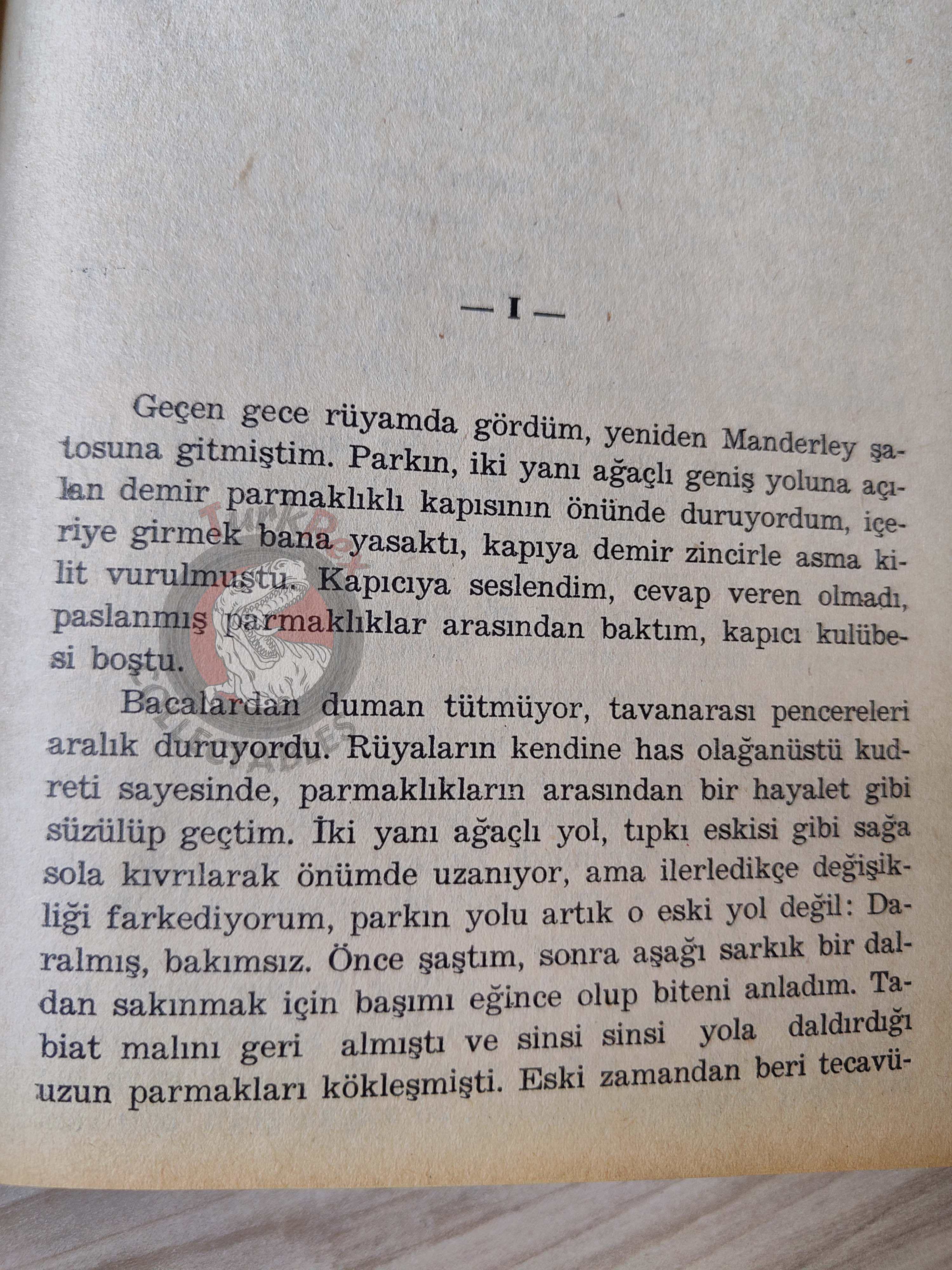 Daphne du Maurier – Rebecca 1967 1st HC/DJ Turkish Book Turkey
