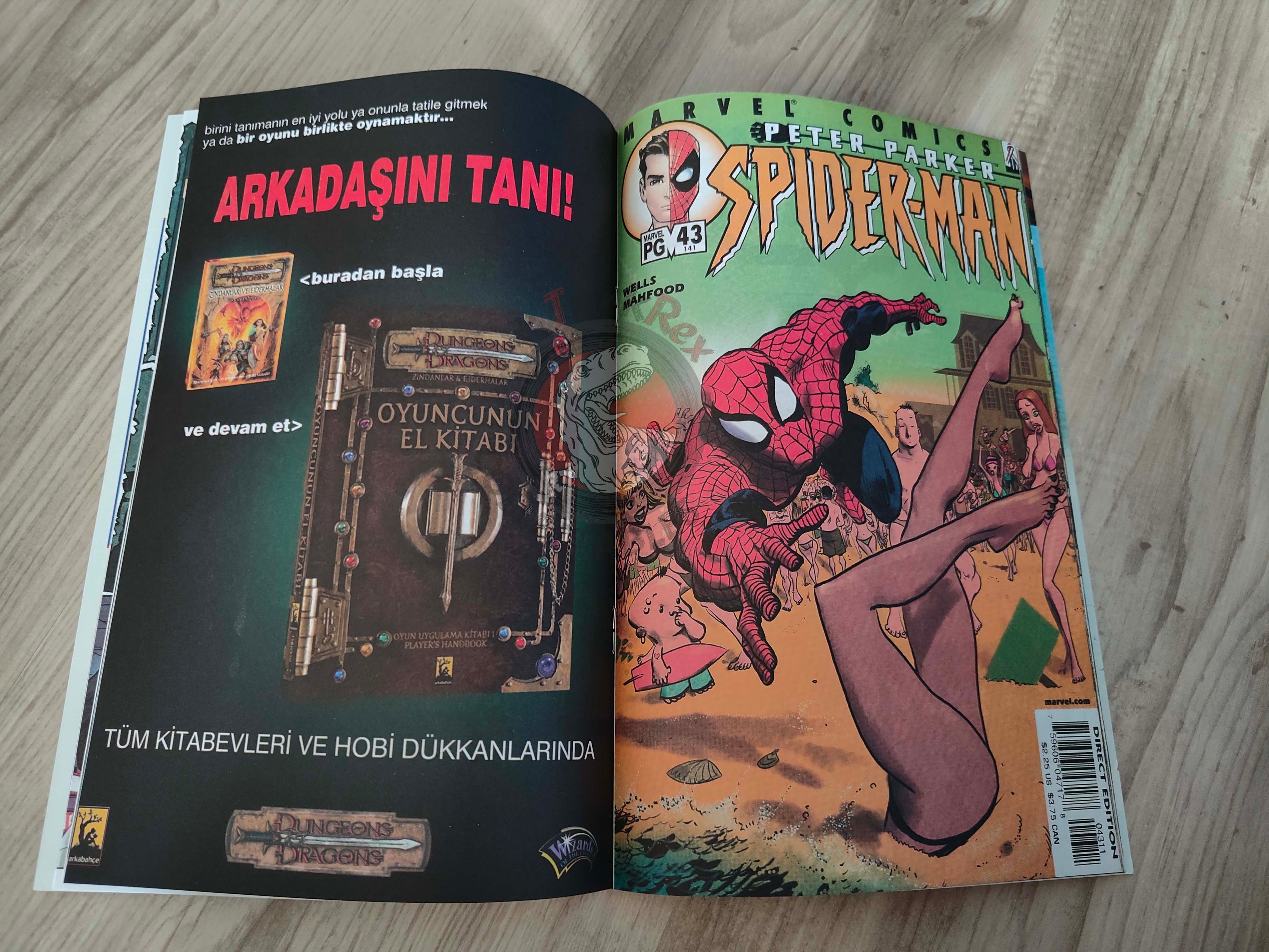 Spider-Man #14 2003 Turkish Comic Turkey The Amazing #43 Peter Parker #43
