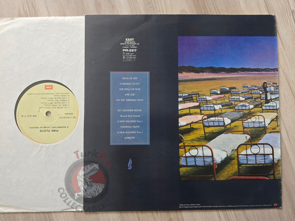 Pink Floyd – A Momentary Lapse Of Reason Turkish Pressing Vinyl Turkey Edition