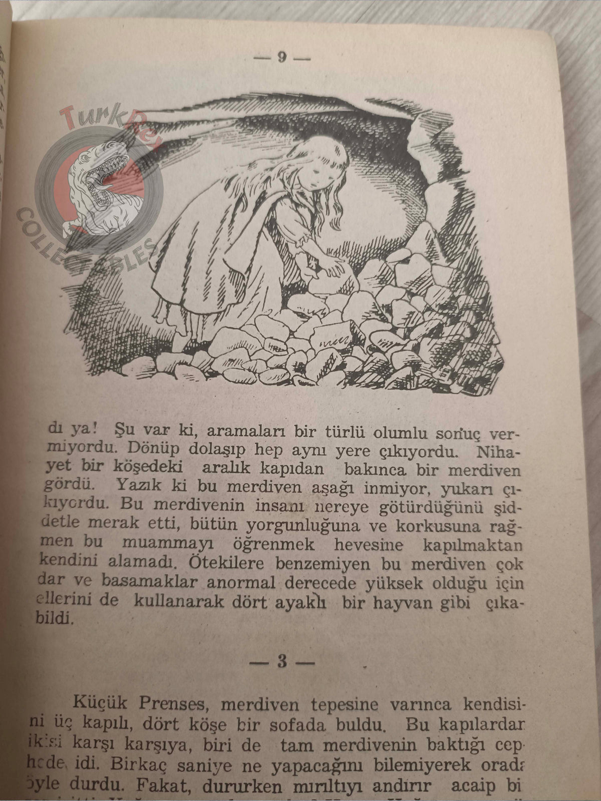 George MacDonald – The Princess and the Goblin 1977 Turkish Book Turkey Illustrated