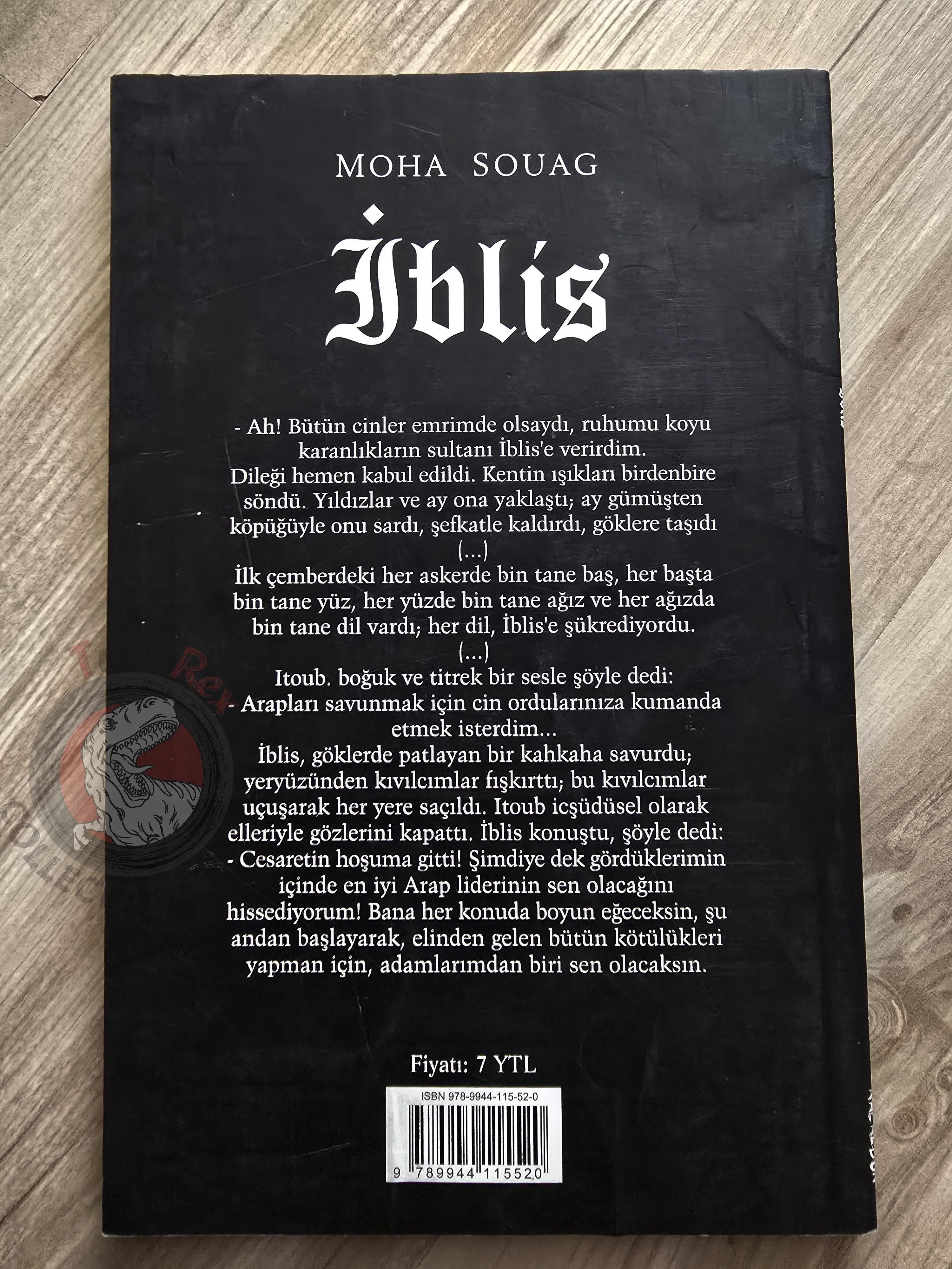 Moha Souag – Iblis Devil Turkish 2008 Book Turkey