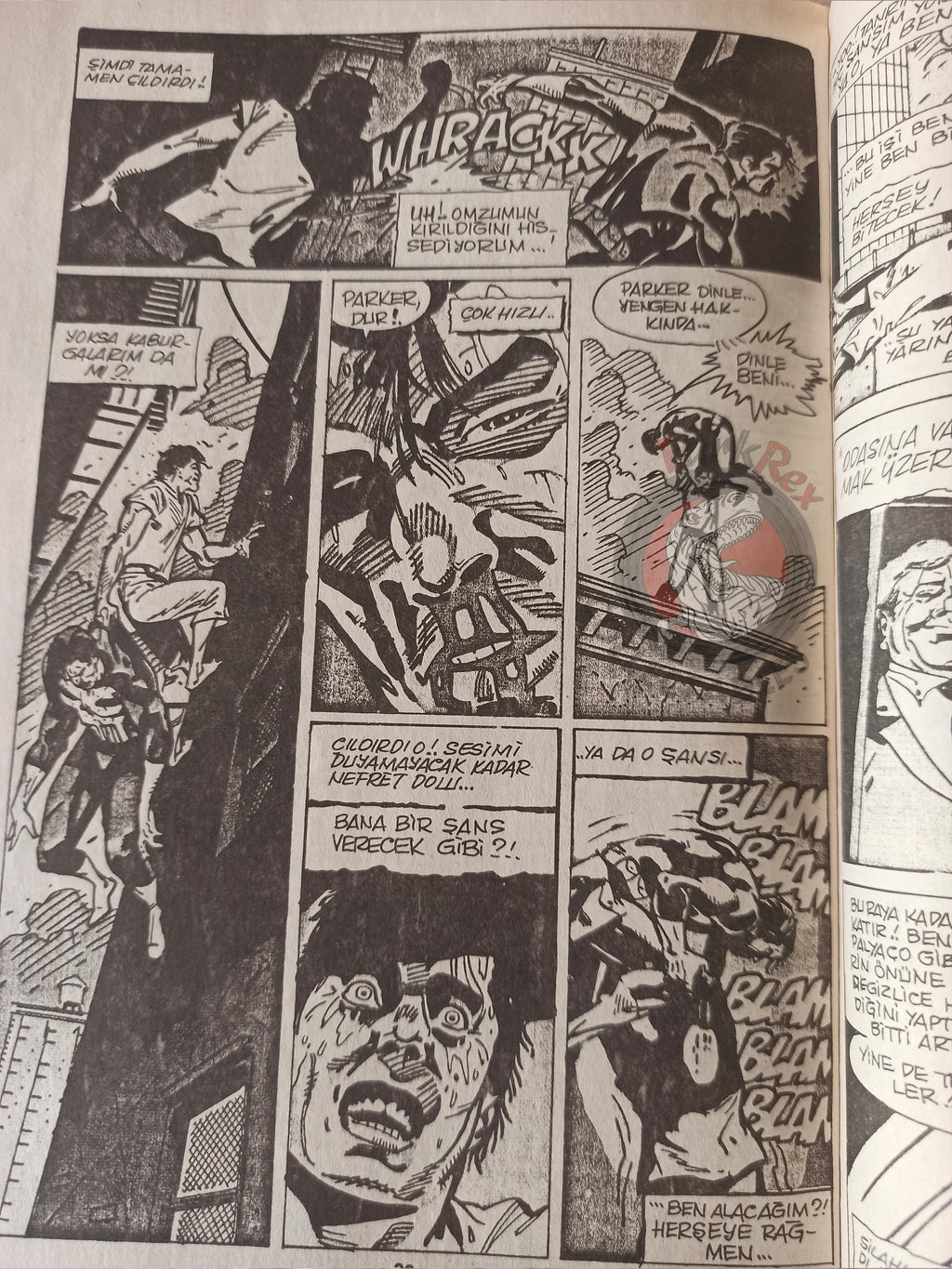 The Punisher #4 1991 Turkish Comic Turkey #26 “What If… Had Killed Daredevil?” Spider-Man
