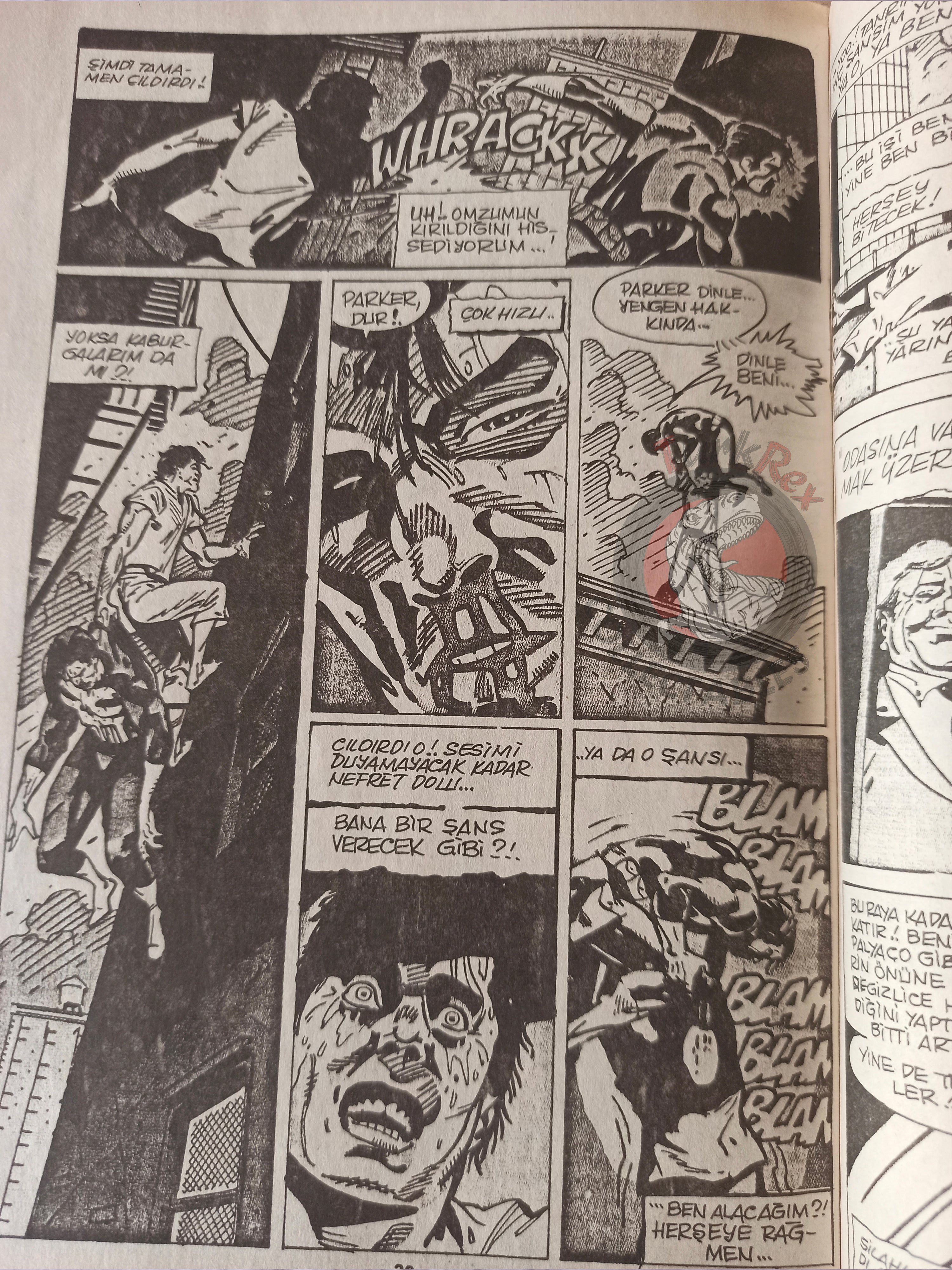 The Punisher #4 1991 Turkish Comic Turkey #26 “What If… Had Killed Daredevil?” Spider-Man