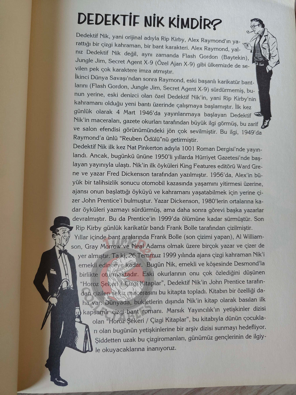 Rip Kirby - Alex Raymond 2006 Turkish Comic Turkey