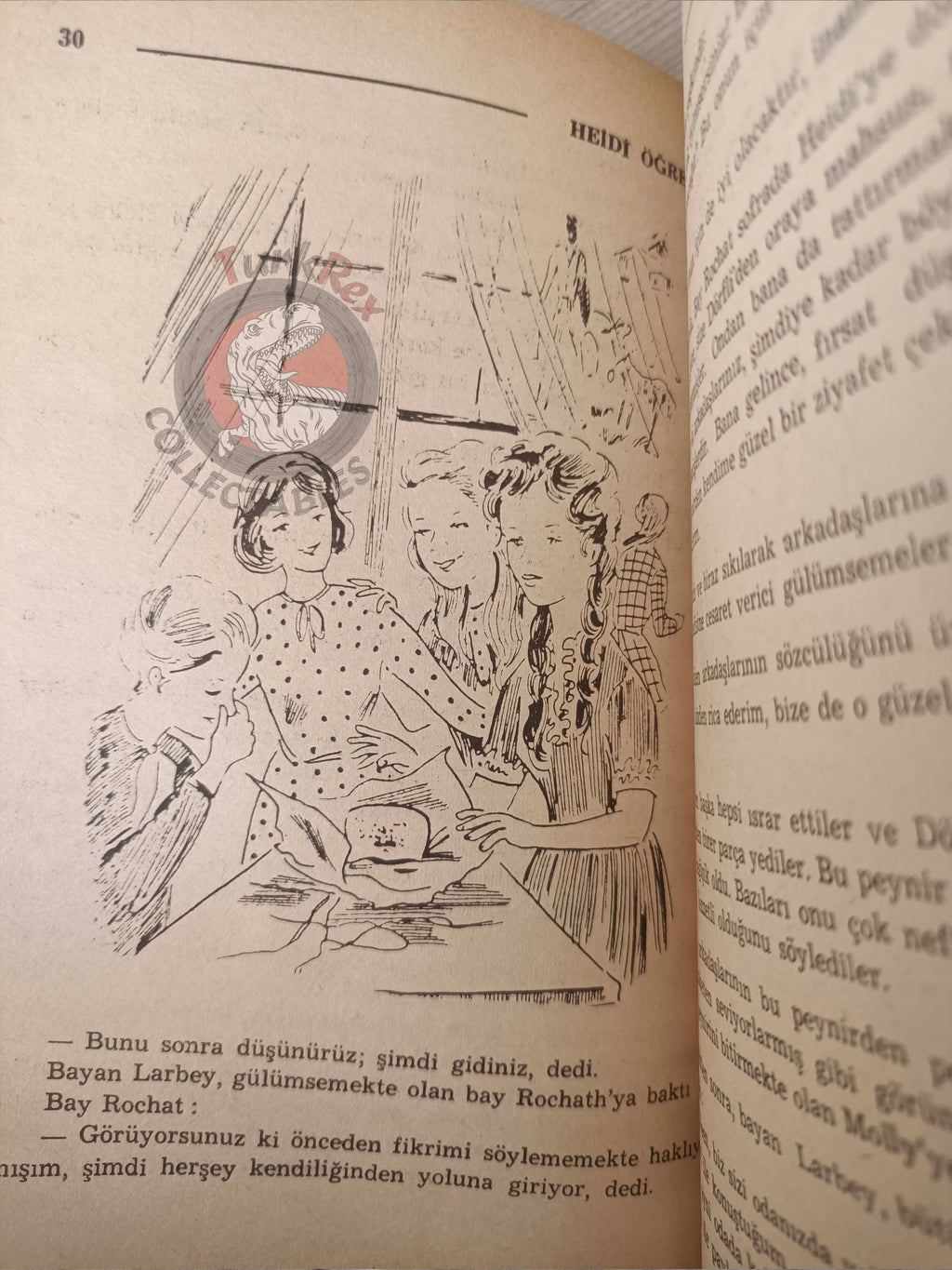 Johanna Spyri – Heidi Grows Up 1966 Turkish Book Turkey Illustrated
