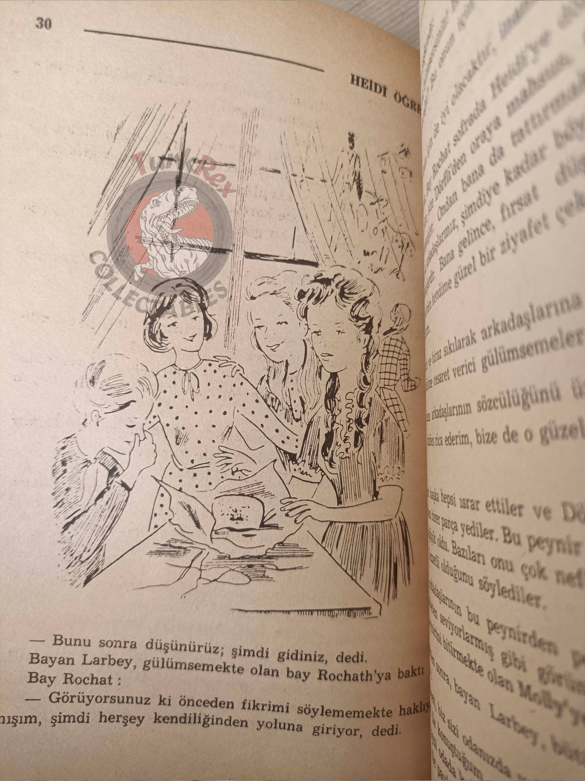 Johanna Spyri – Heidi Grows Up 1966 Turkish Book Turkey Illustrated