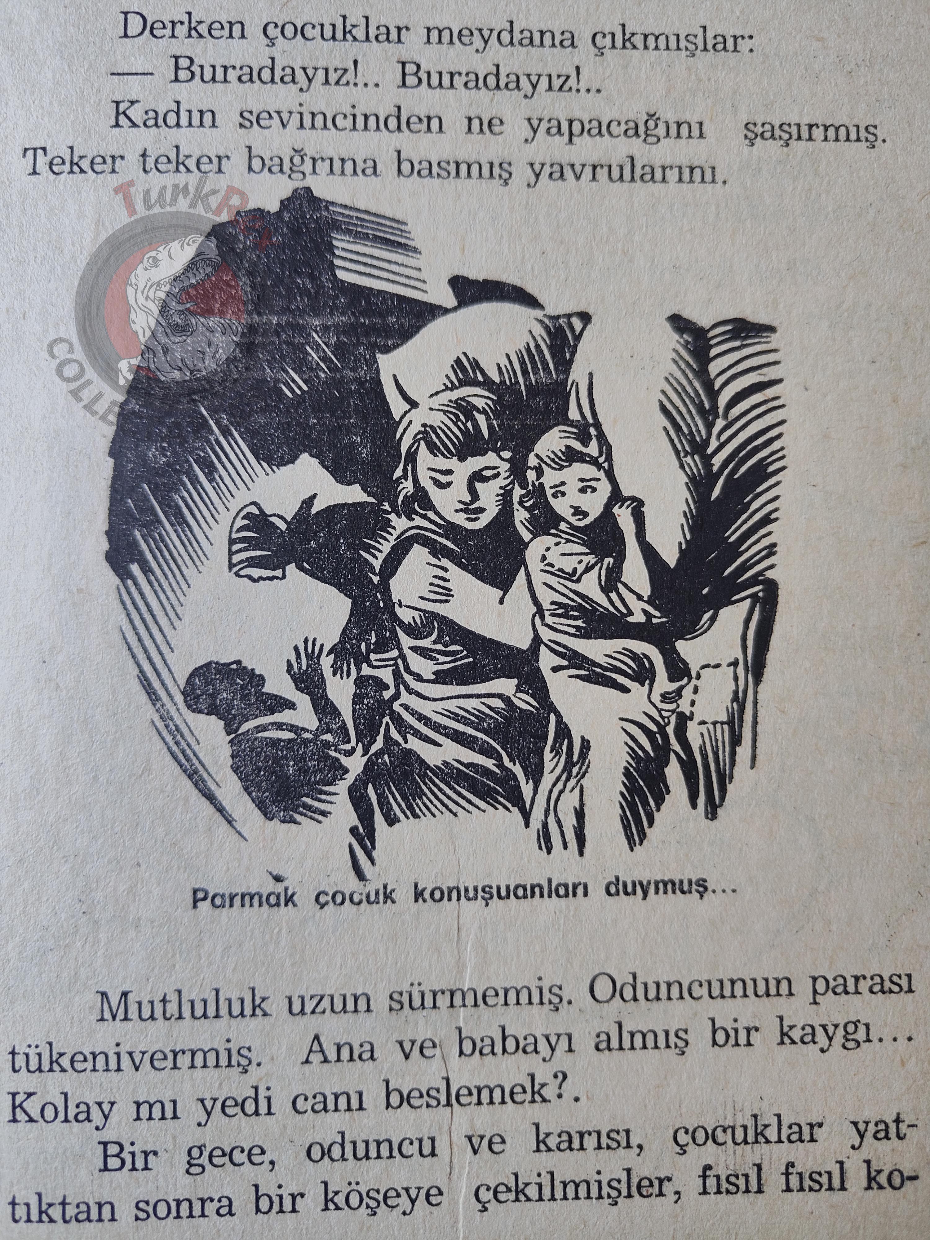 Grimm Brothers – Tom Thumb 1975 Turkish Book Turkey Illustrated