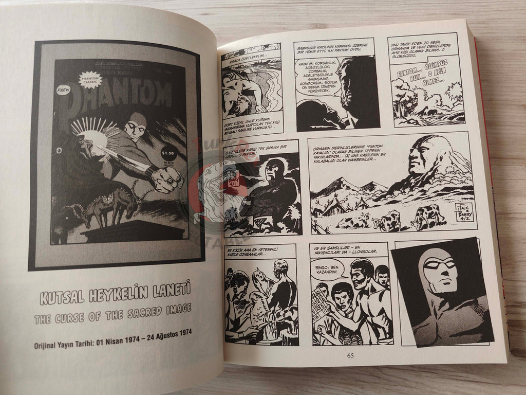 The Phantom #7 2014 Vandal-Looters Turkish Comic Turkey