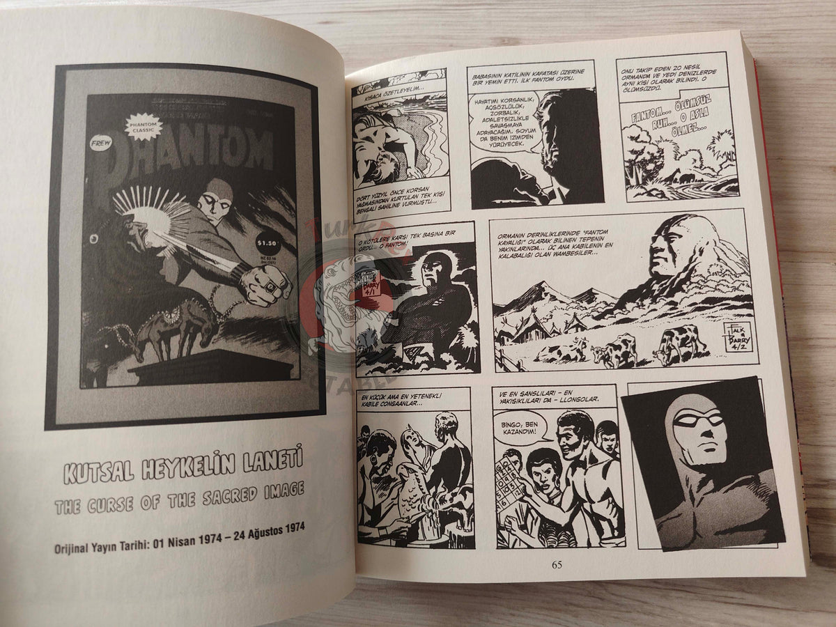 The Phantom #7 2014 Vandal-Looters Turkish Comic Turkey