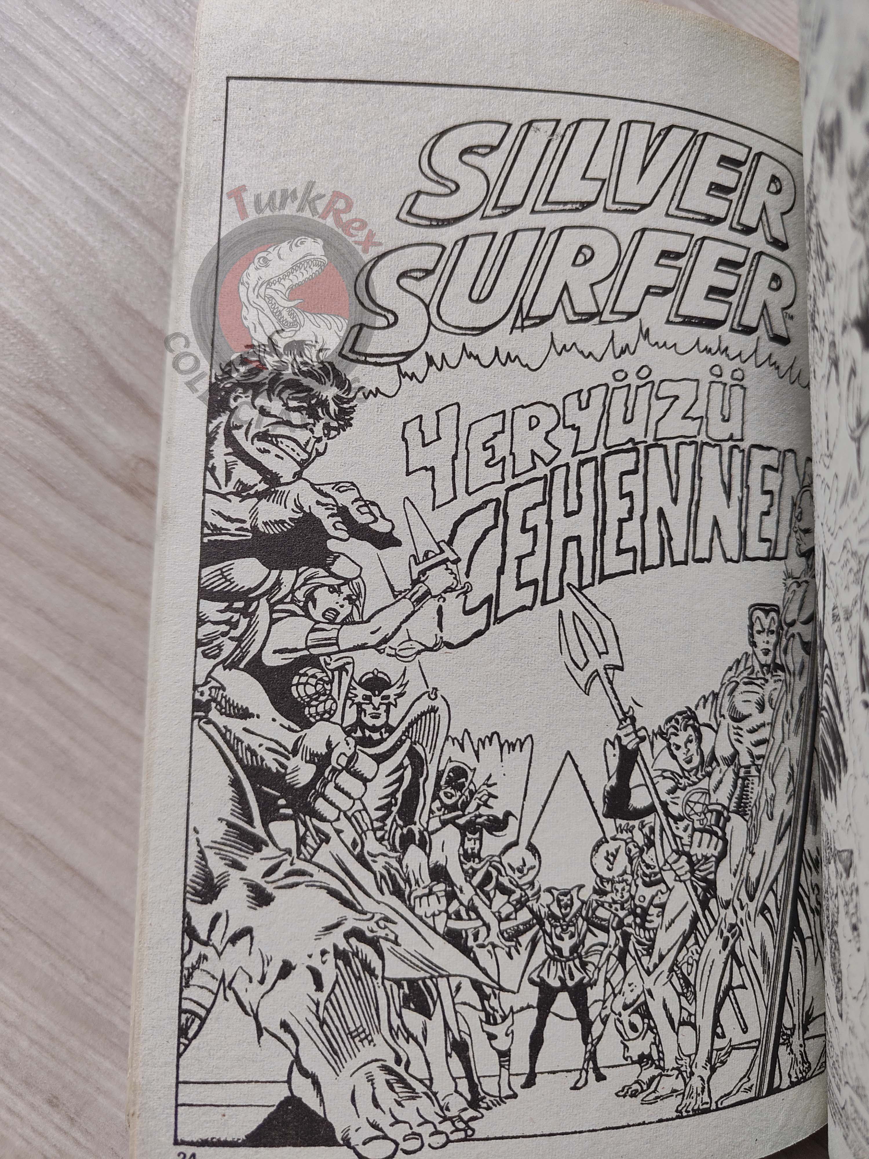 Silver Surfer Vol #6 1989 Turkish Comic Turkey Defenders #99 #100 What If? #37 Vol 2 #3