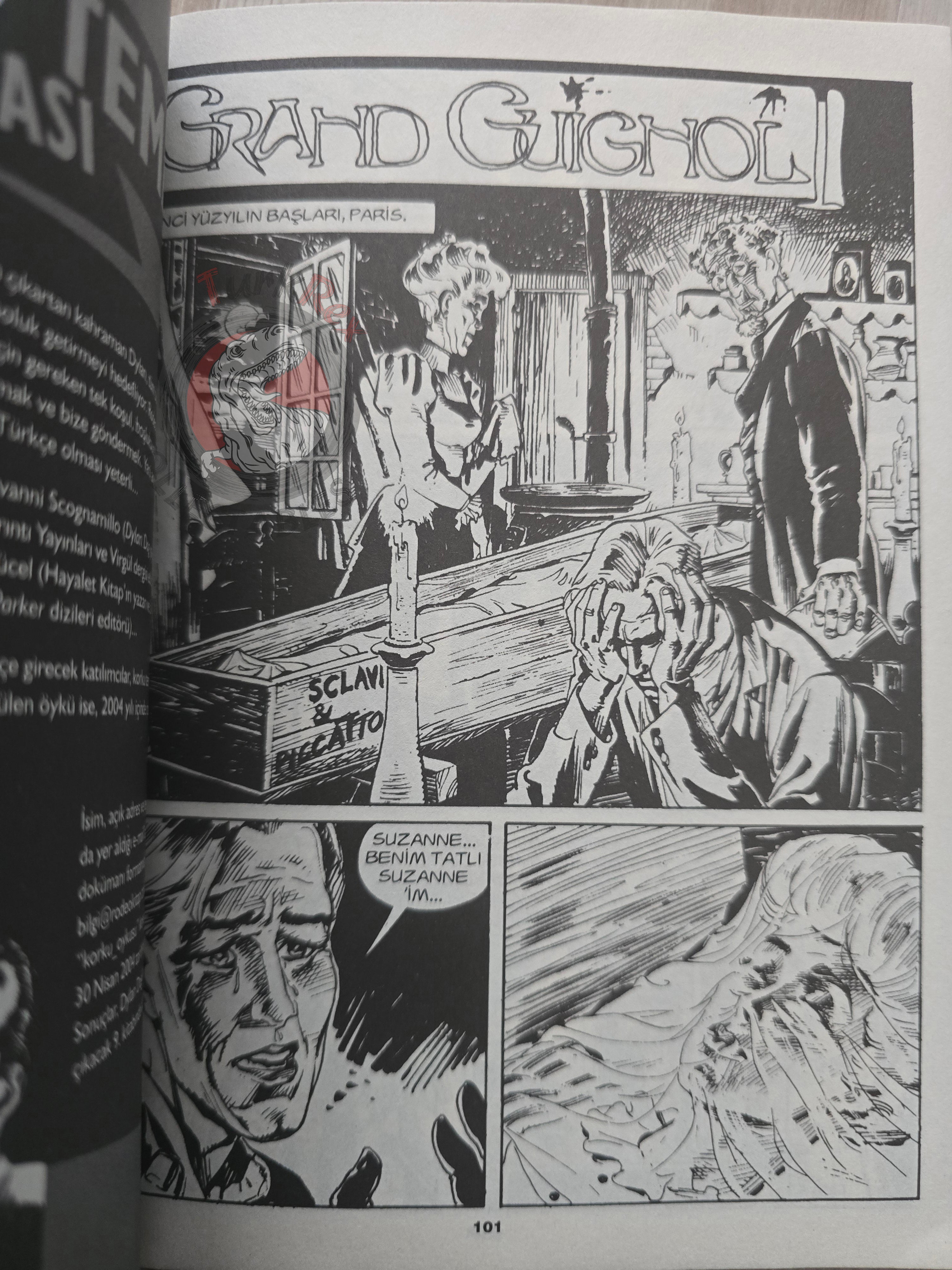 Dylan Dog #8 2004 Turkish Comic Turkey Quando la città dorme #29 #30