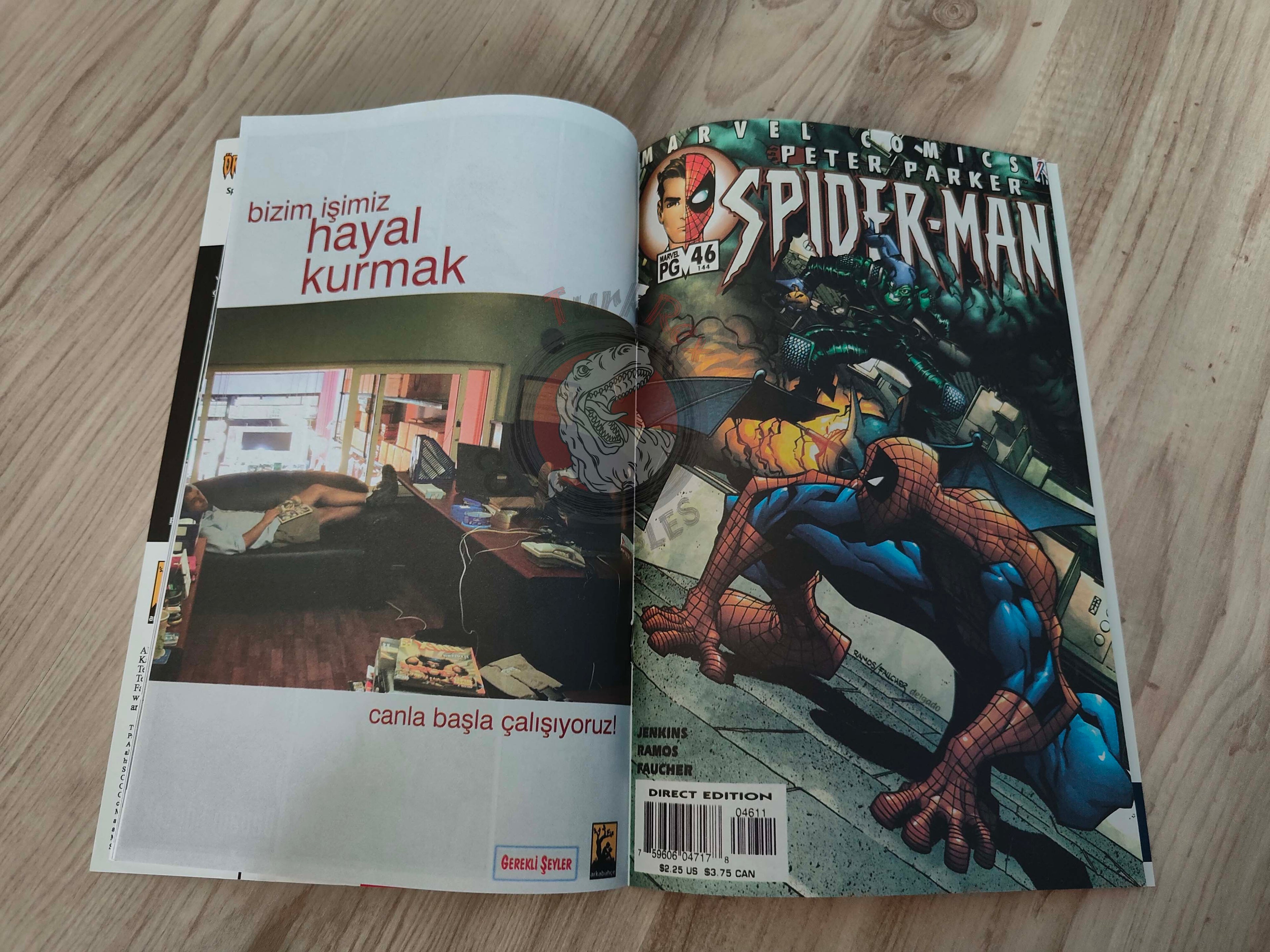 Spider-Man #17 2004 Turkish Comic Turkey The Amazing #46 Peter Parker #46