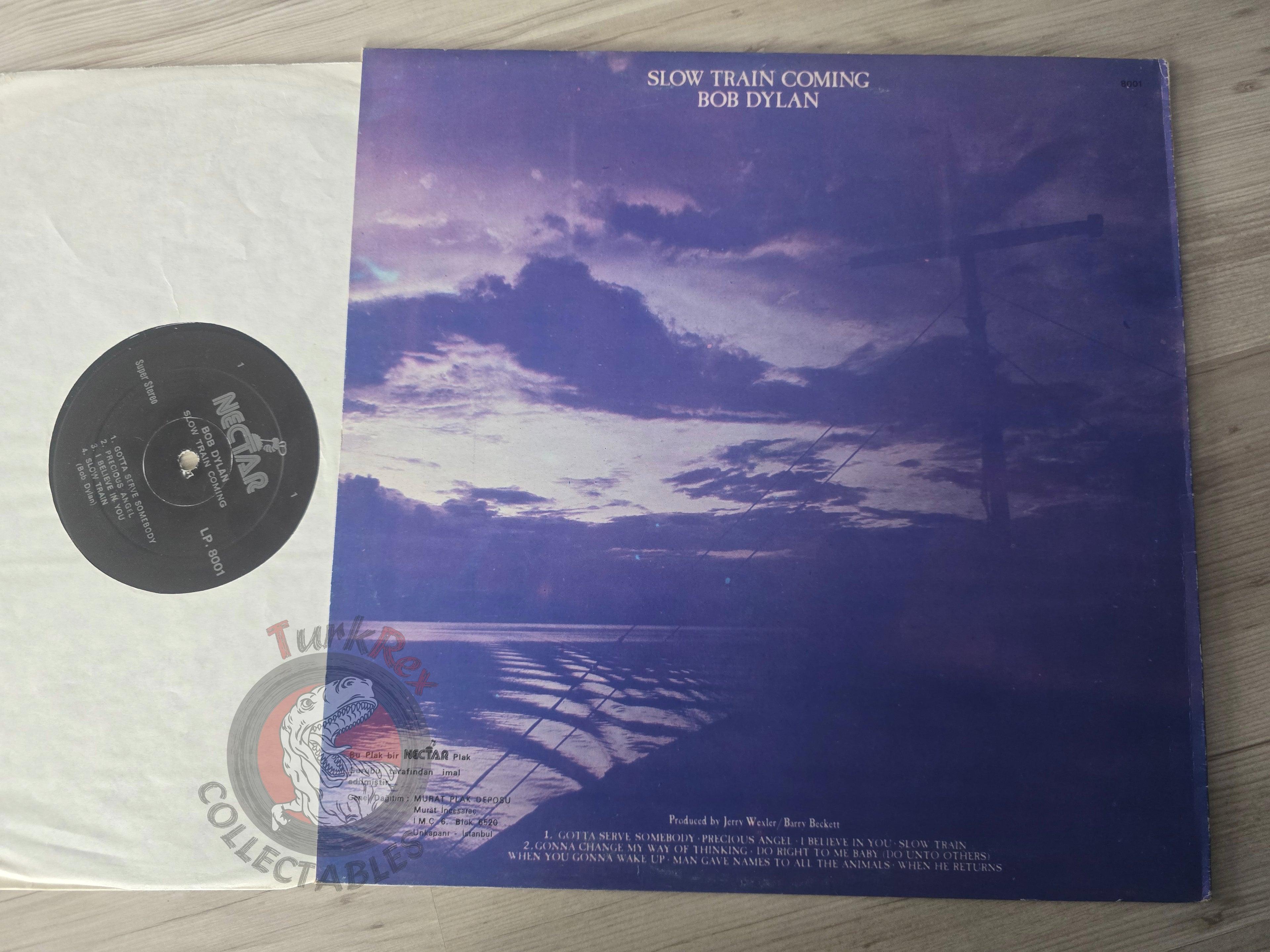 Bob Dylan – Slow Train Coming Turkish Pressing Vinyl Turkey Edition 2