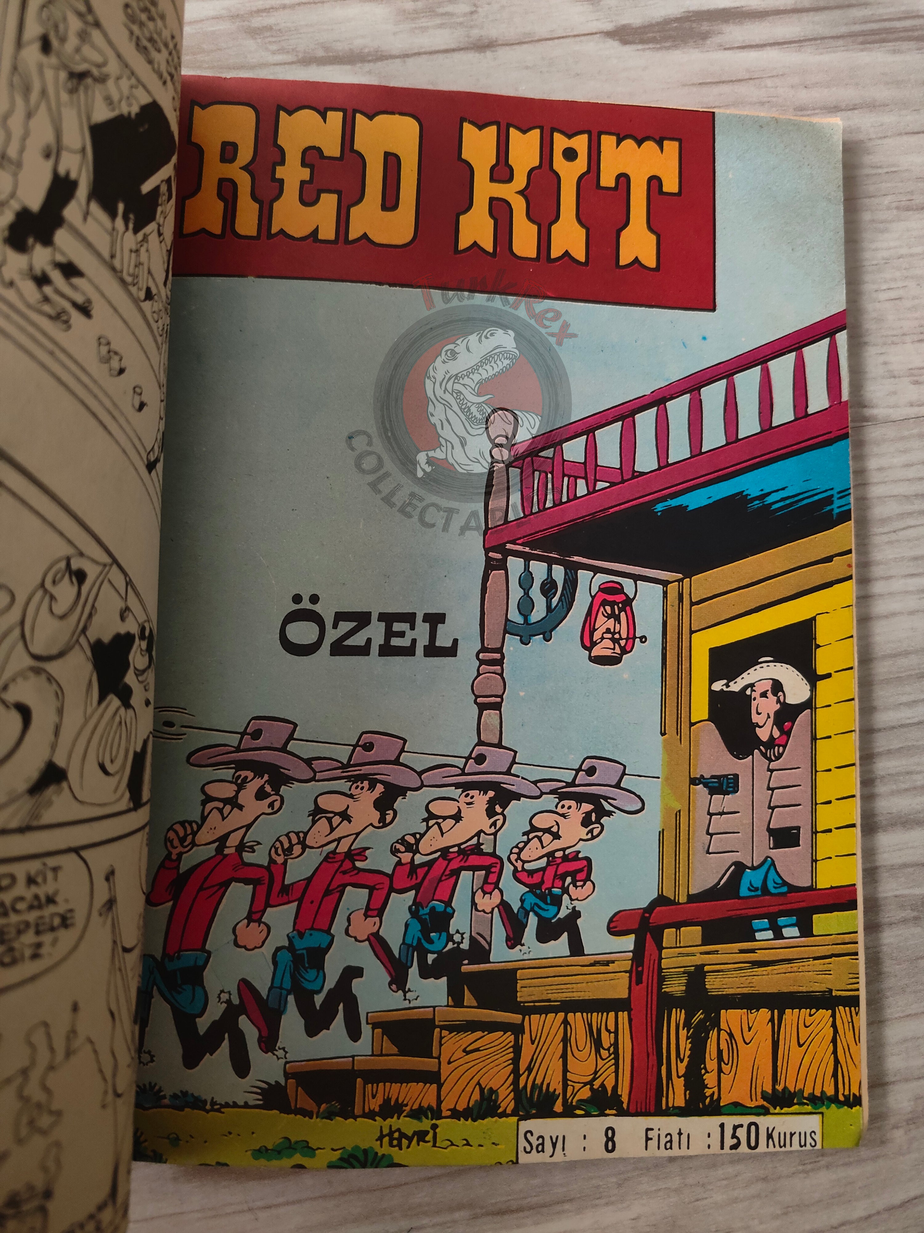 Lucky Luke #3 Les Cousins Dalton 1973 Turkish Comic Turkey Tom and Jerry