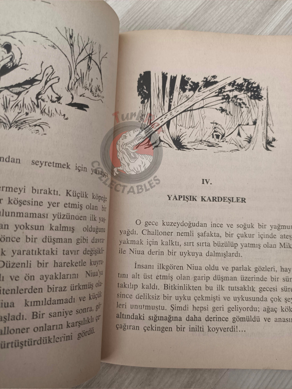 James Oliver Curwood – Nomads of the North 1968 Turkish Book Turkey Illustrated