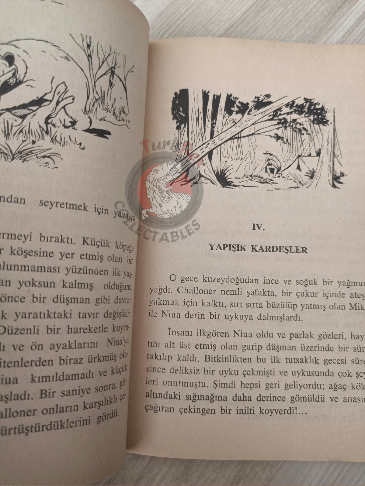 James Oliver Curwood – Nomads of the North 1968 Turkish Book Turkey Illustrated