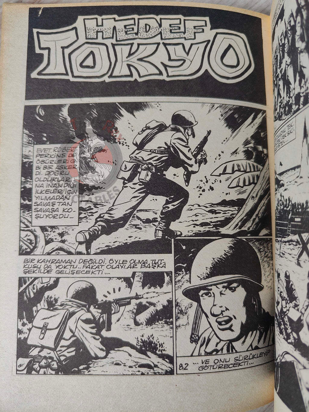 War Picture Library Special #6 1982 Turkish Comic Turkey WW2 stories
