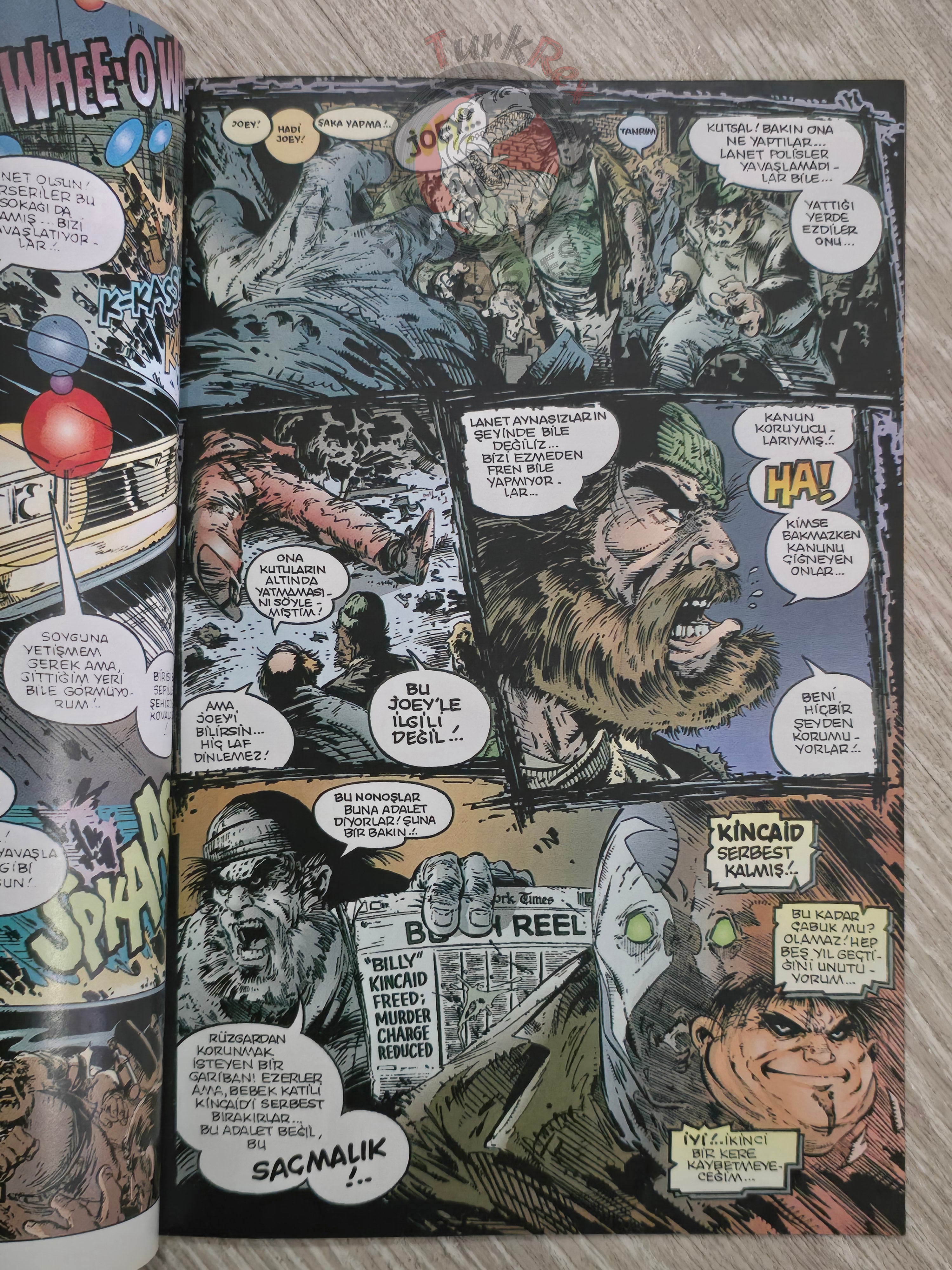 Spawn #3 1999 Turkish Comic Turkey #5 #6 Todd McFarlane