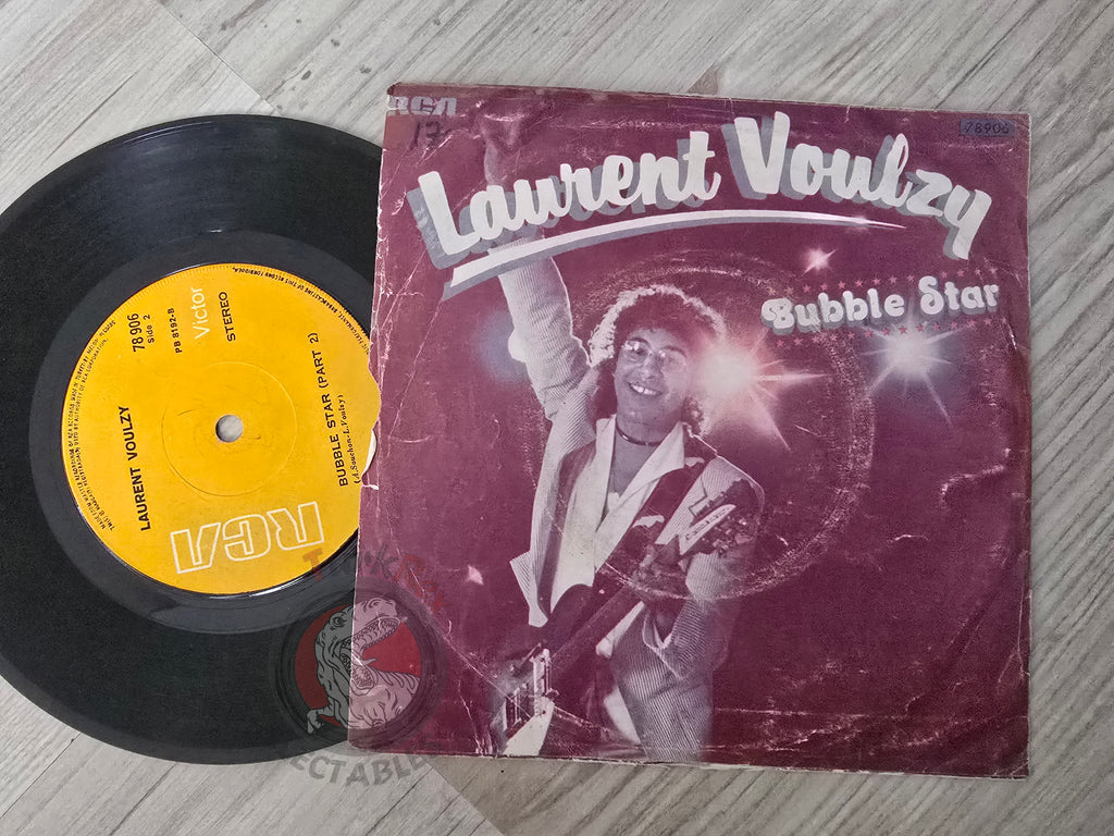 Laurent Voulzy – Bubble Star 7" Turkish Pressing Vinyl Turkey Edition