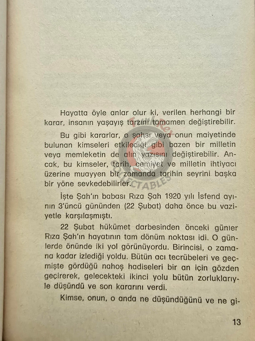 The Miracle of Iran Shahanshah Aryamehr 1975 Turkish Book Mohammad Reza Pahlavi Persia