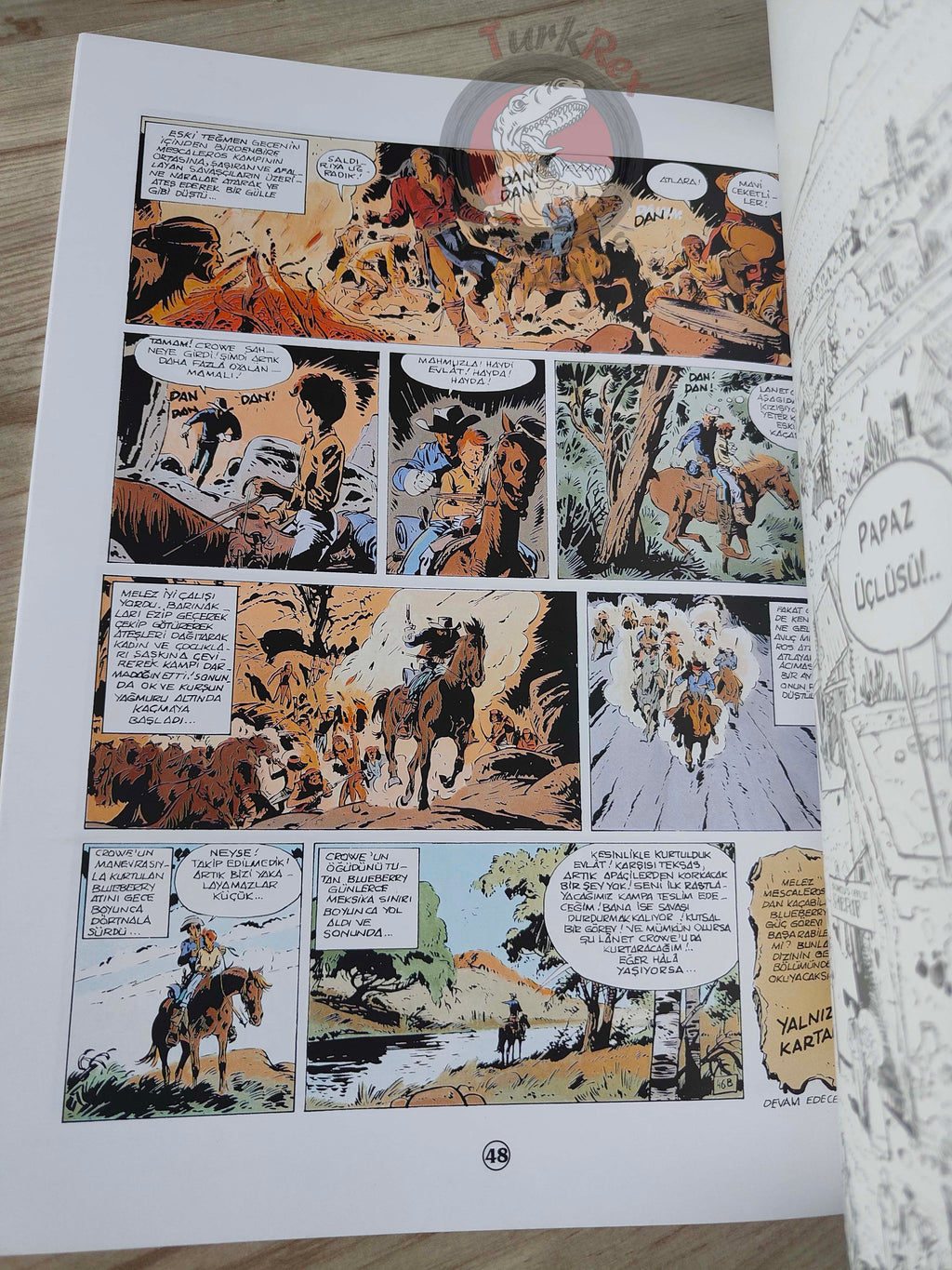 Blueberry #2 – Thunder in the West 2003 1st Edition Turkish Comic Turkey