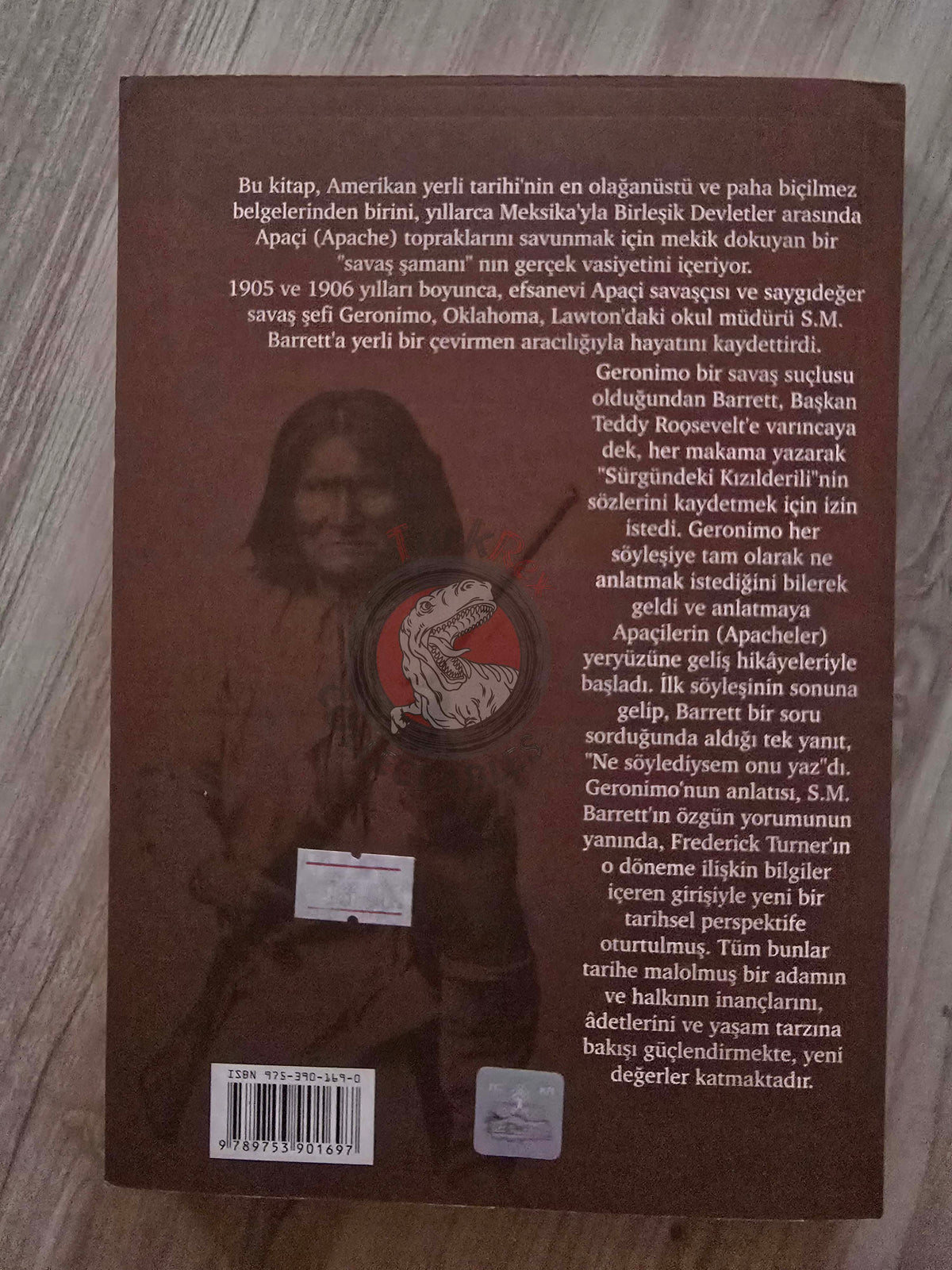 Geronimo – Geronimo: His Own Story 2001 1st Turkish Book Turkey